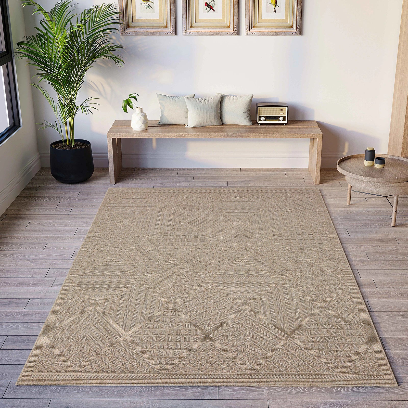 Textura Earth Grid Rug