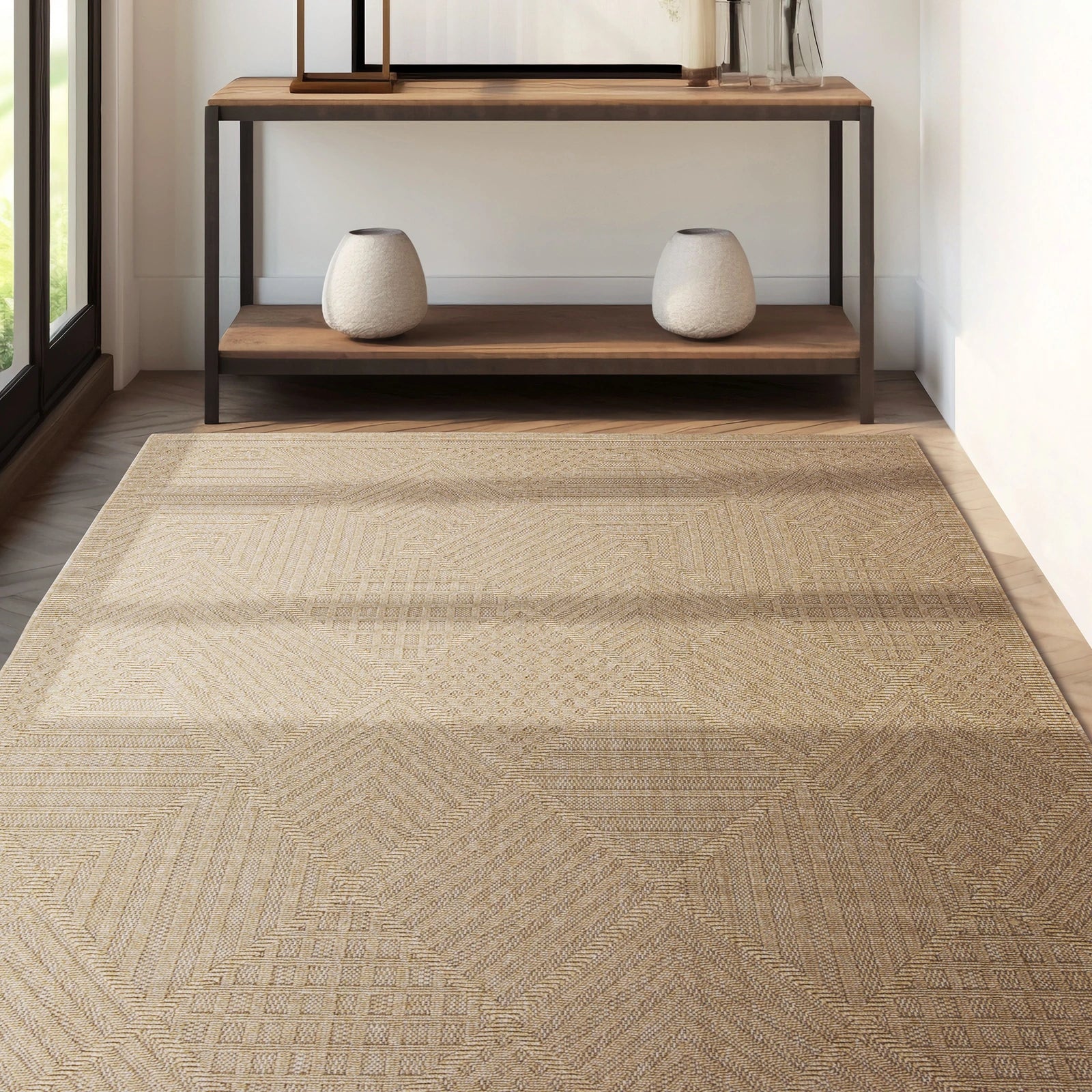 Textura Earth Grid Rug