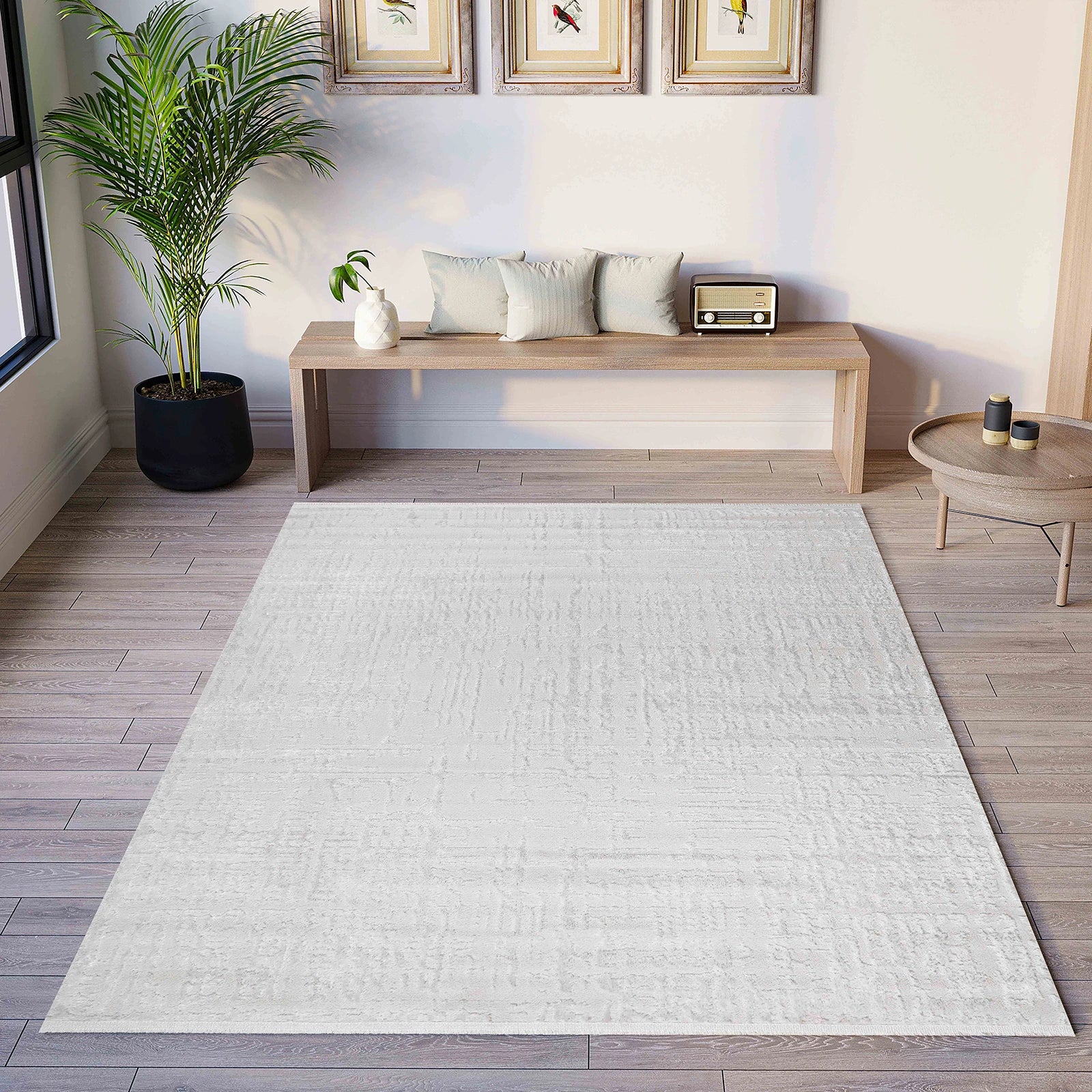 Cloud Whisper White Rug