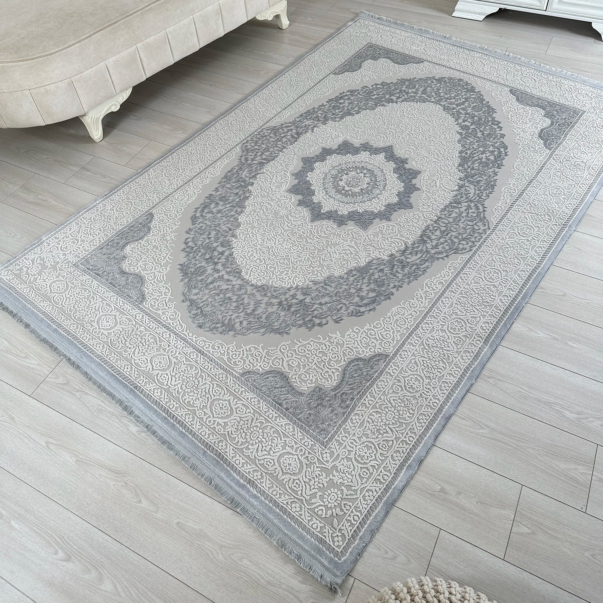Gray Classic Vintage Rug