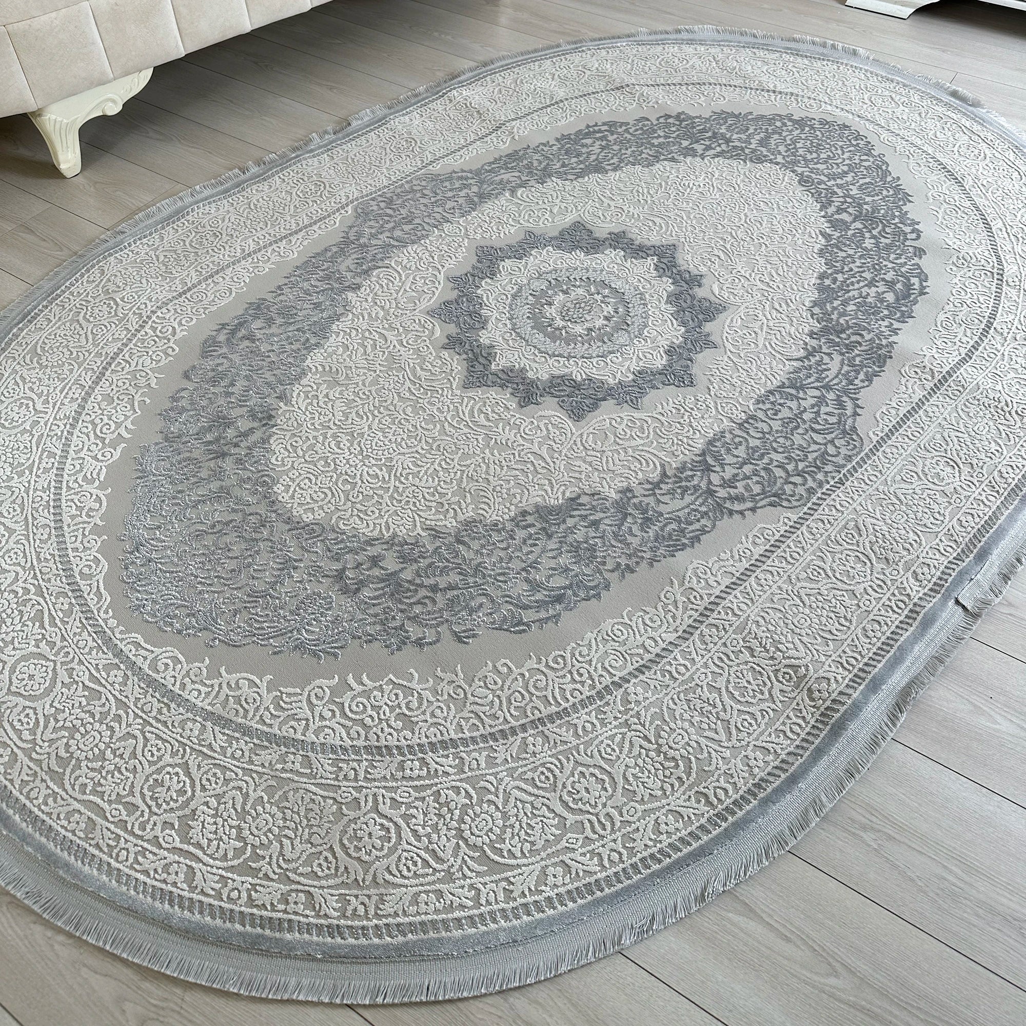 Gray Classic Vintage Rug