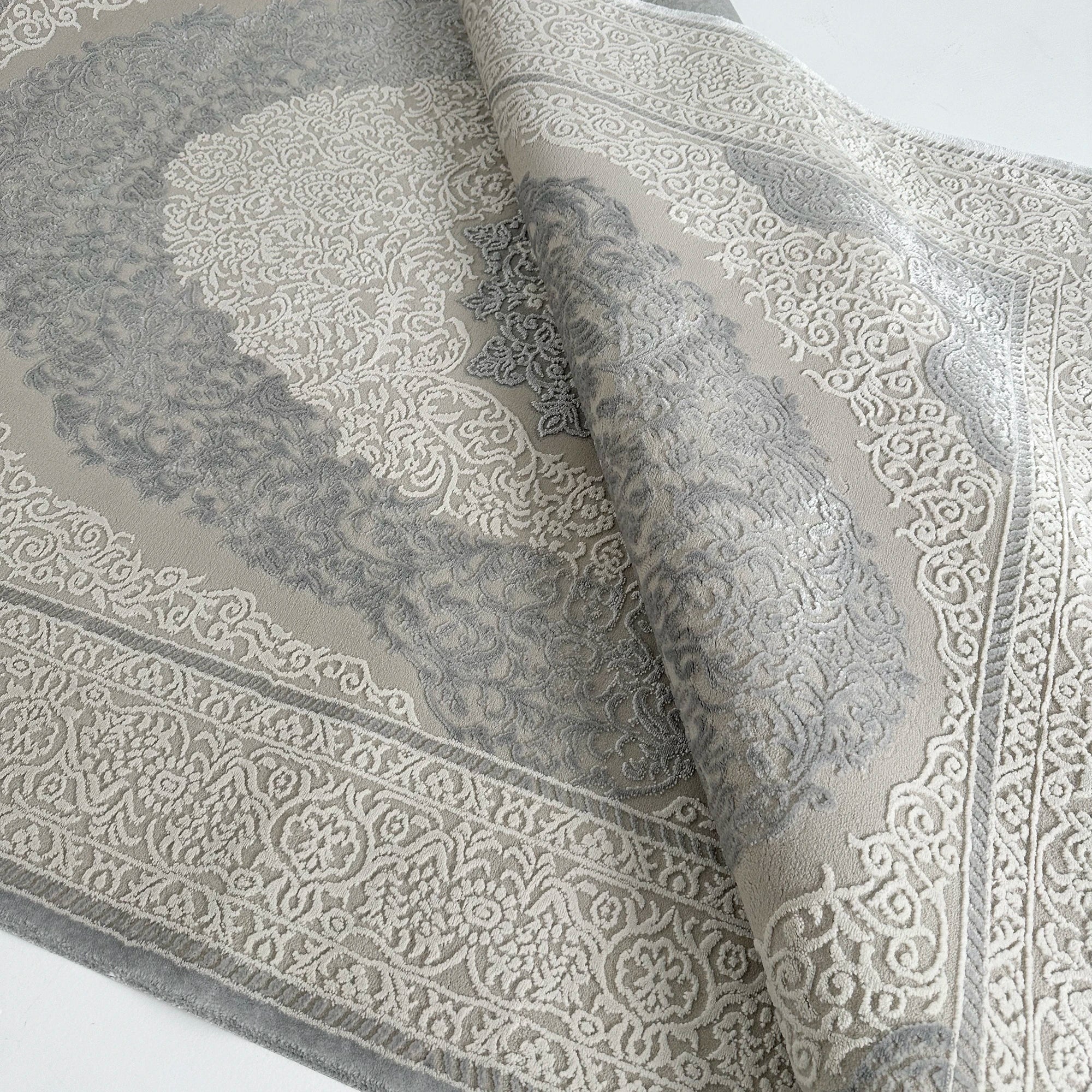 Gray Classic Vintage Rug