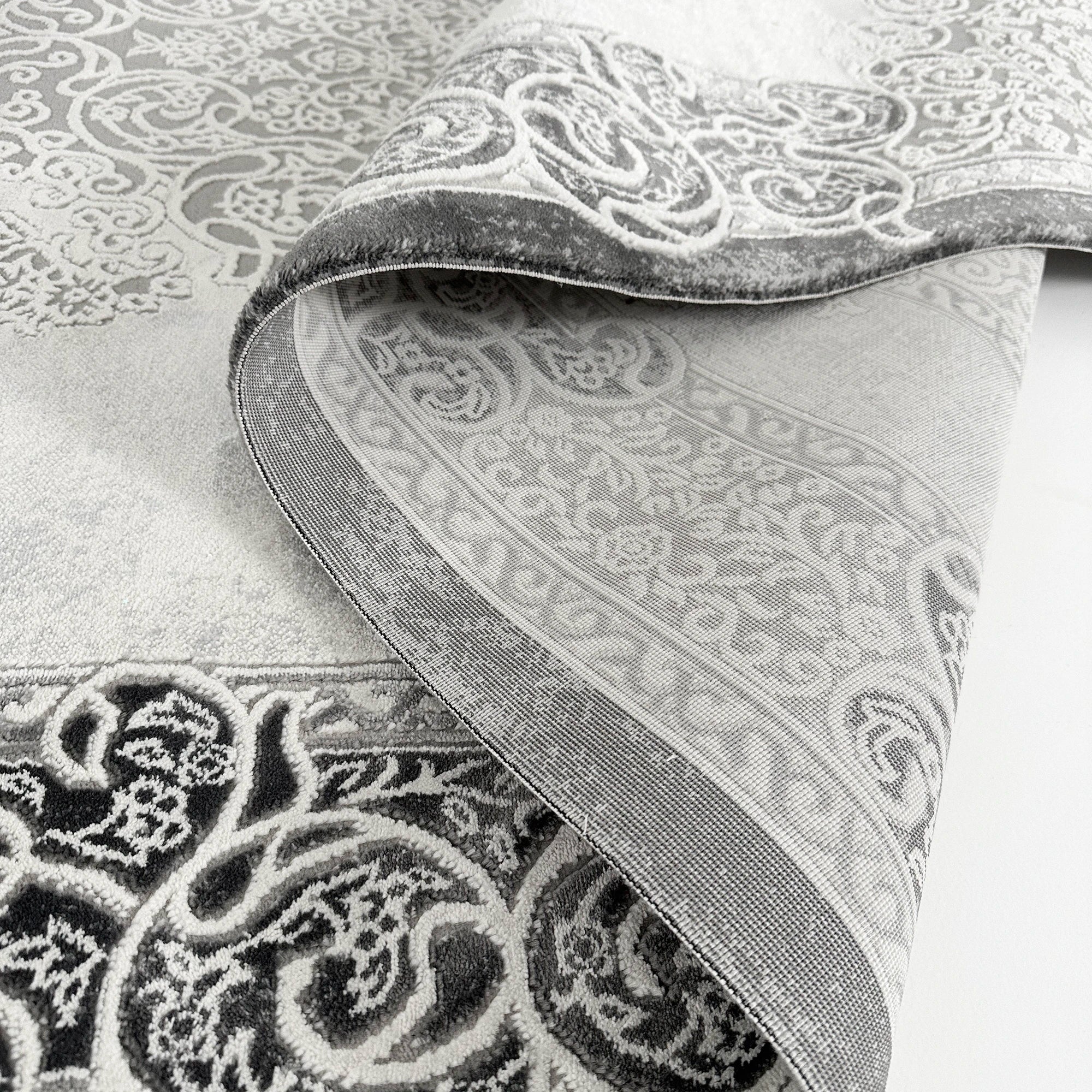 Abstract Marble Look Rug