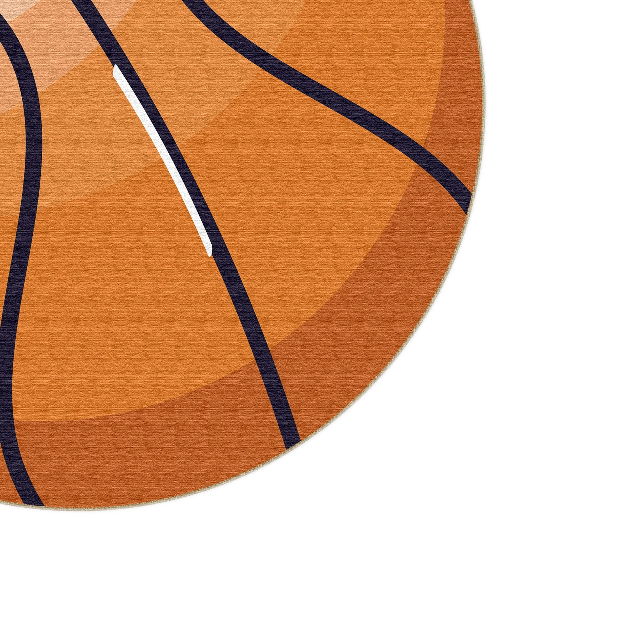 Tappeto rotondo da basket