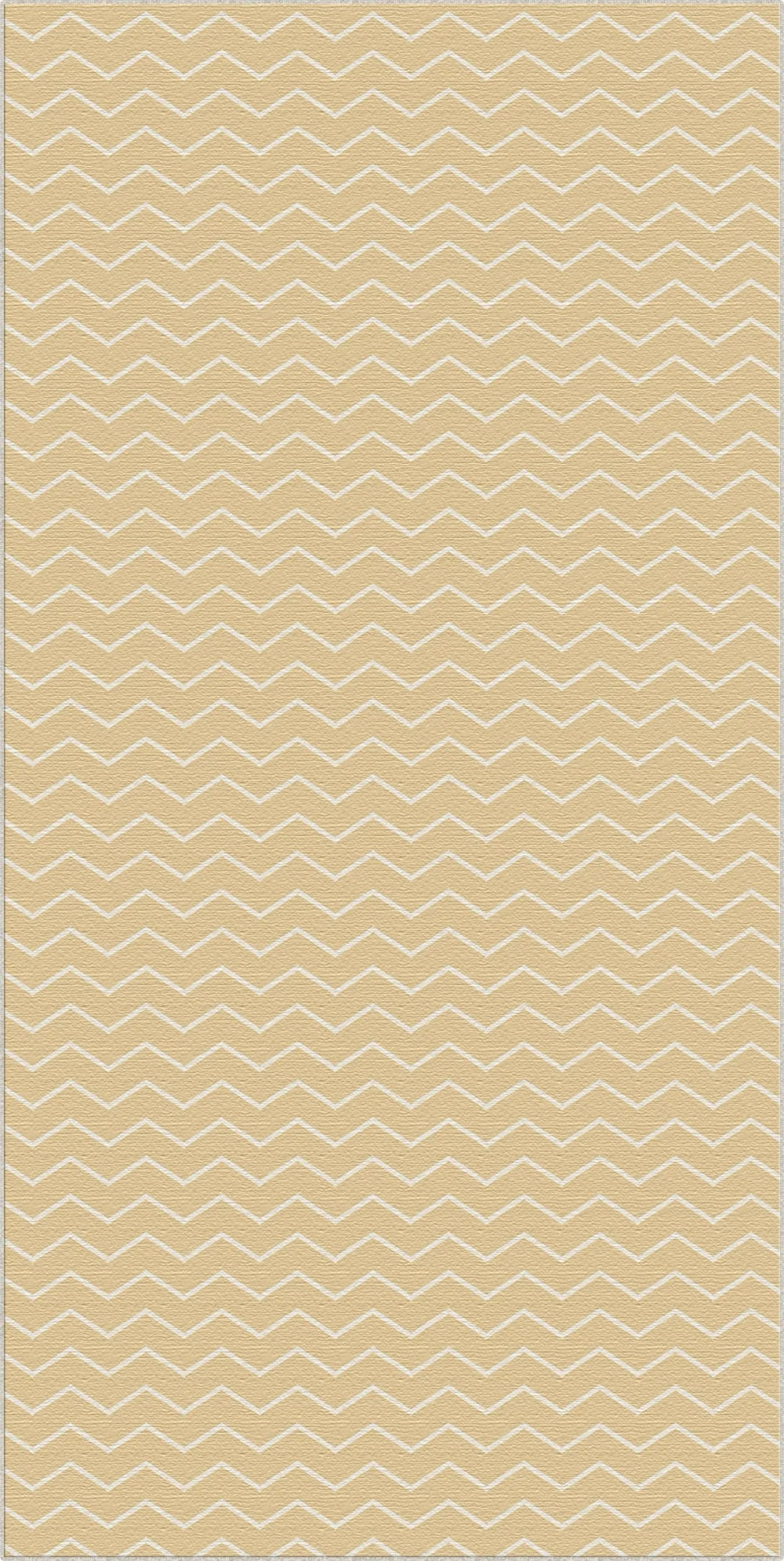 Tappeto Lavabile Chevron Beige