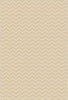 Tappeto Lavabile Chevron Beige 