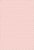 Tappeto Lavabile Chevron Rosa 