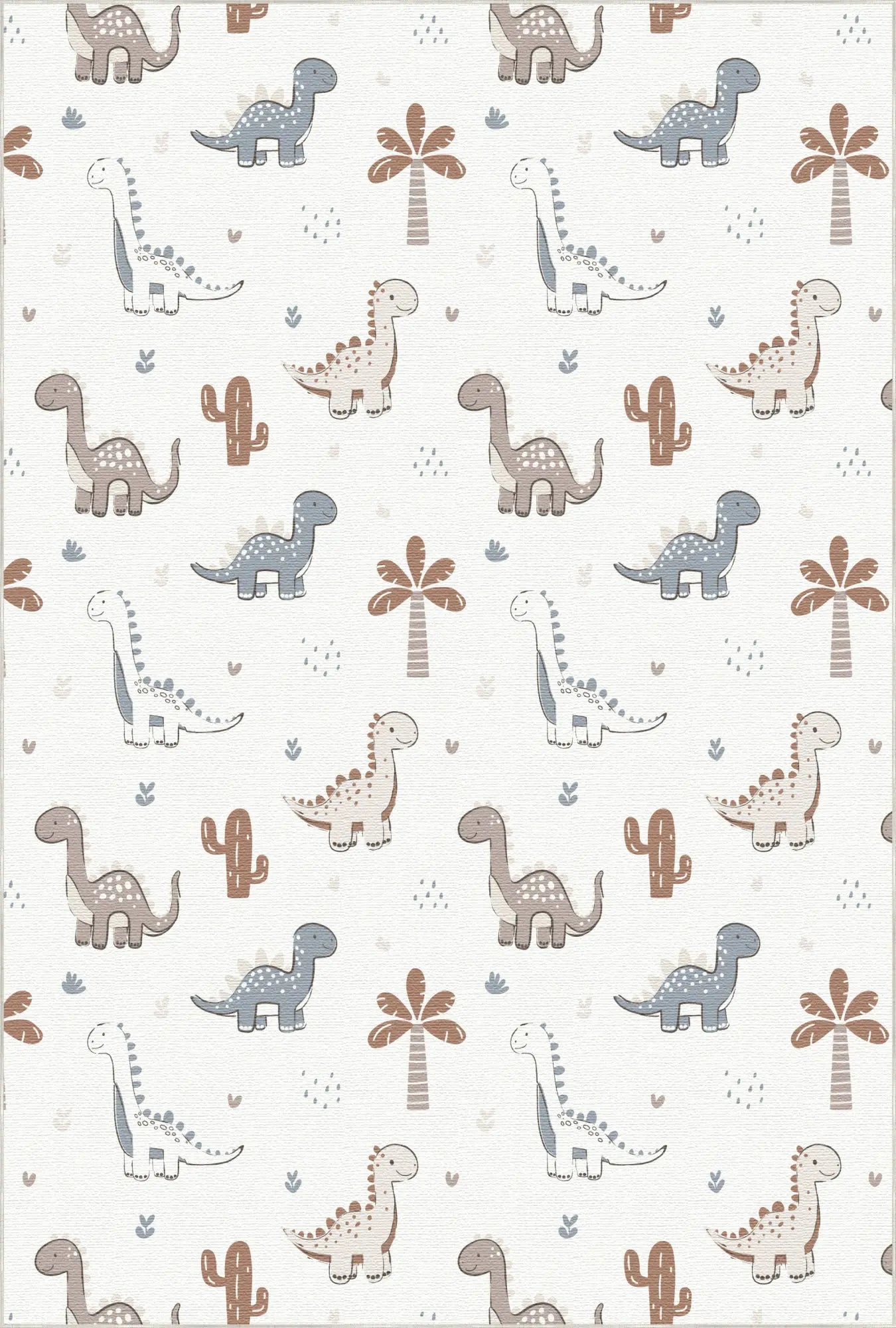 Tappeto Bambini Mondo Dino Amichevole