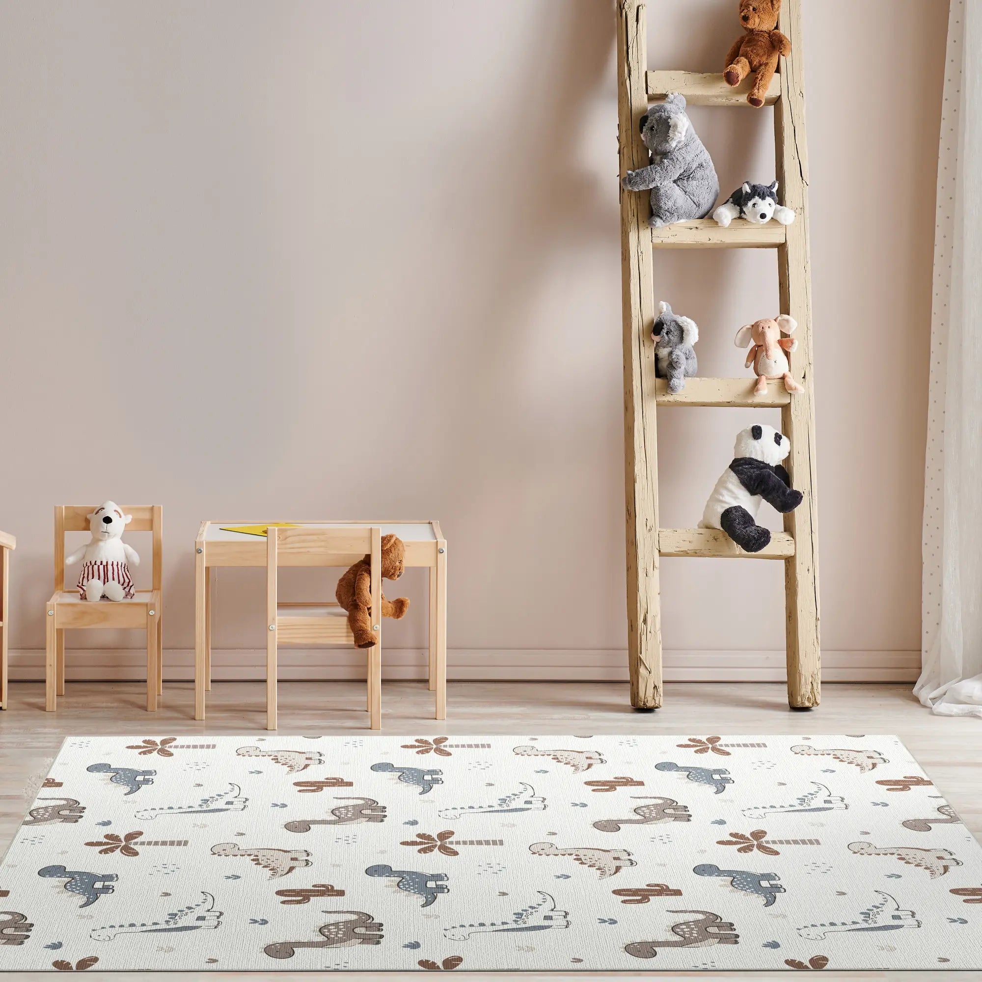 Tappeto Bambini Mondo Dino Amichevole