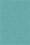 Tappeto Decorativo Turchese Morbido con Texture Astratta Turchese