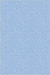 Tappeto Decorativo Azzurro Cielo Morbido con Texture Astratta Azzurro