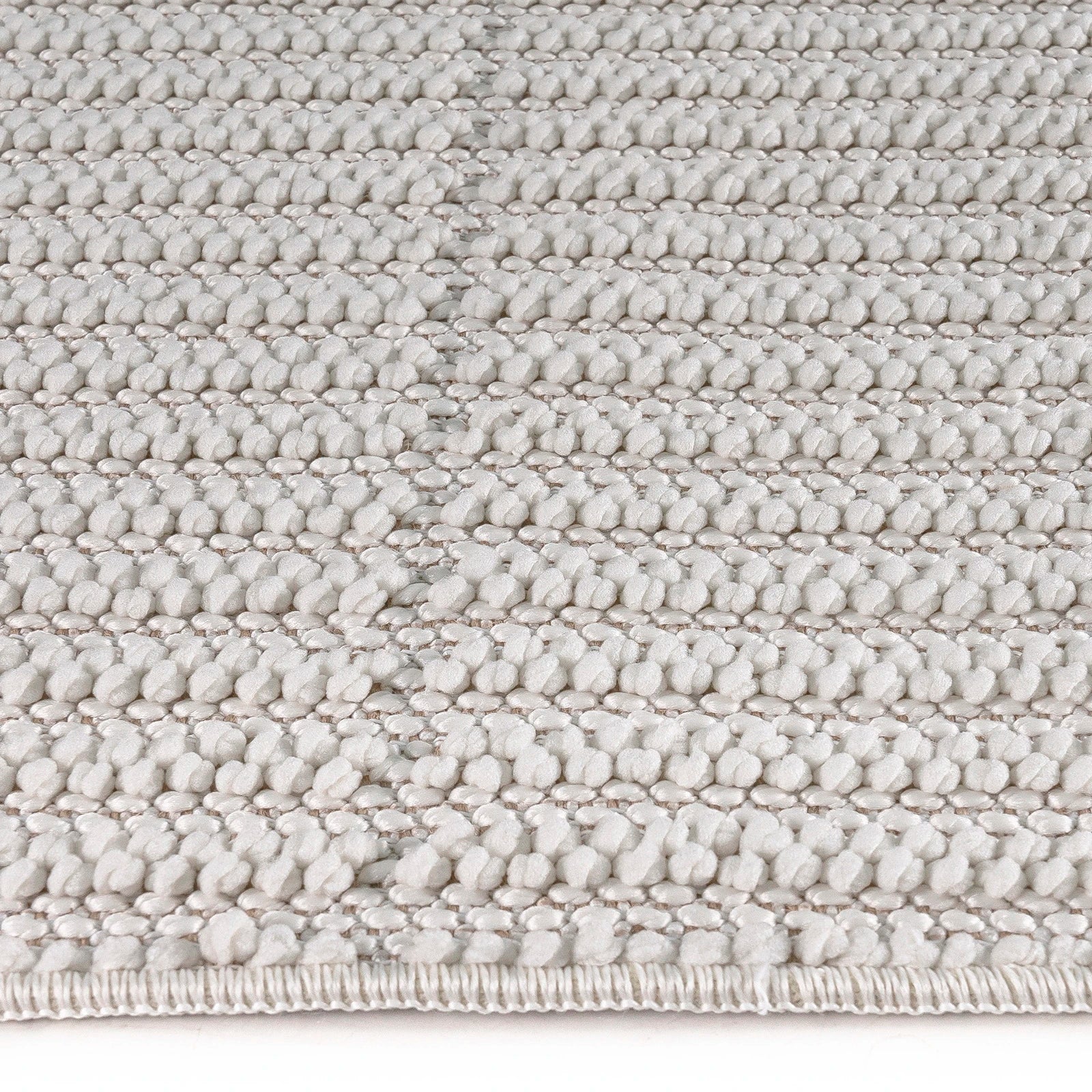 Silver Minimal Texture Rug