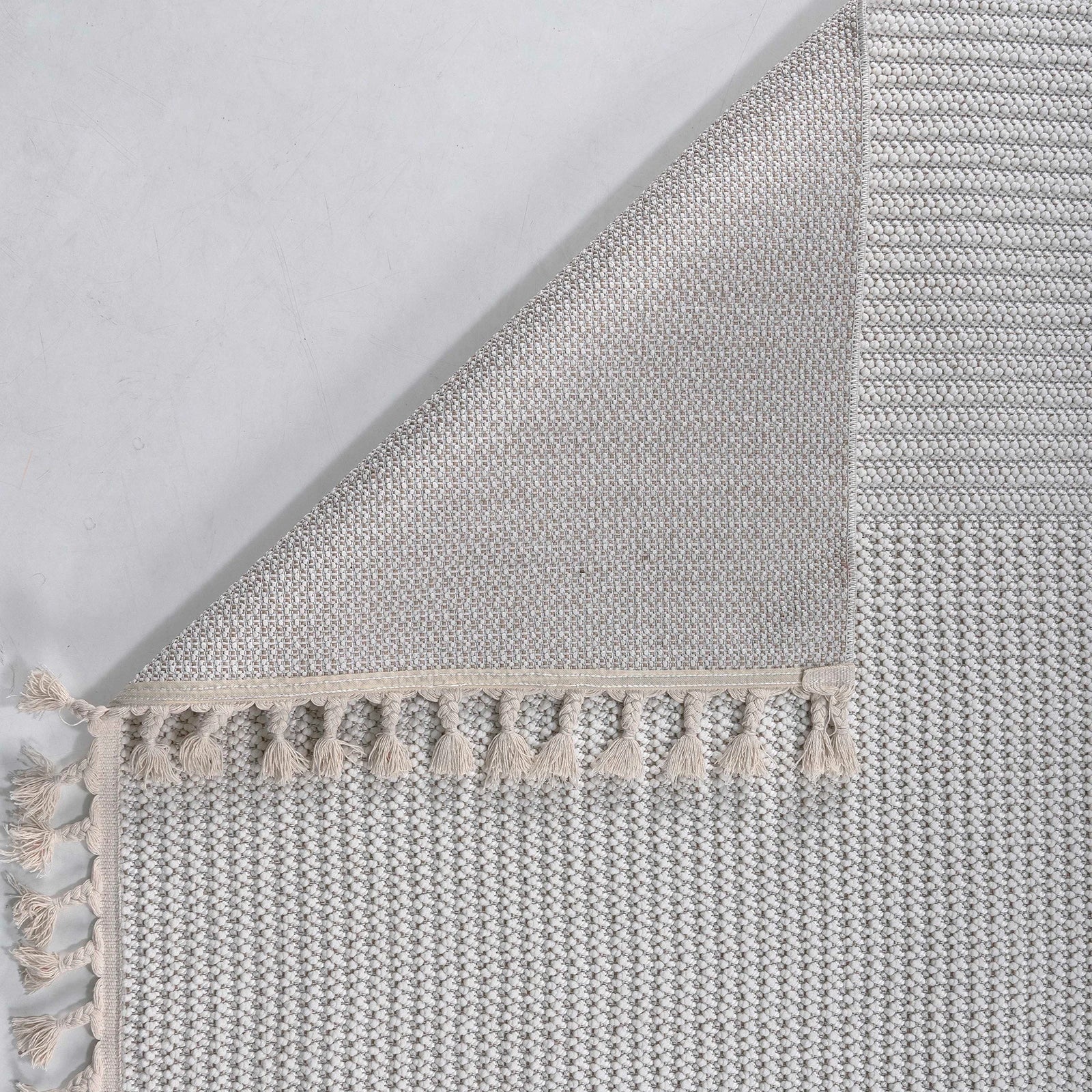 Silver Minimal Texture Rug