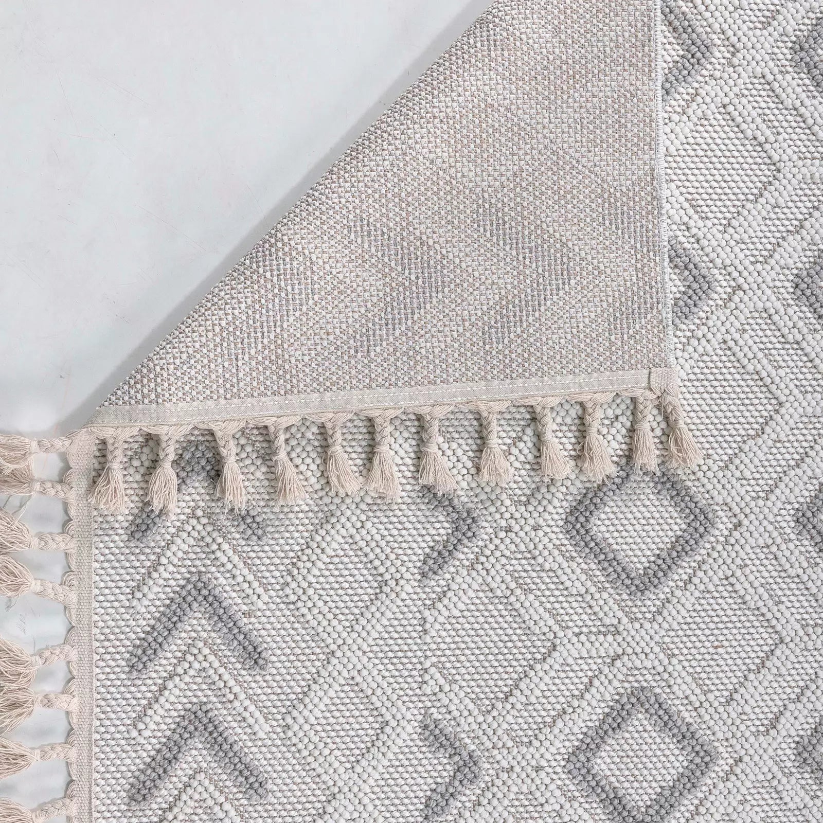 Loop Soft Weave Boucle Modern Rug Gray - Bella Rugs