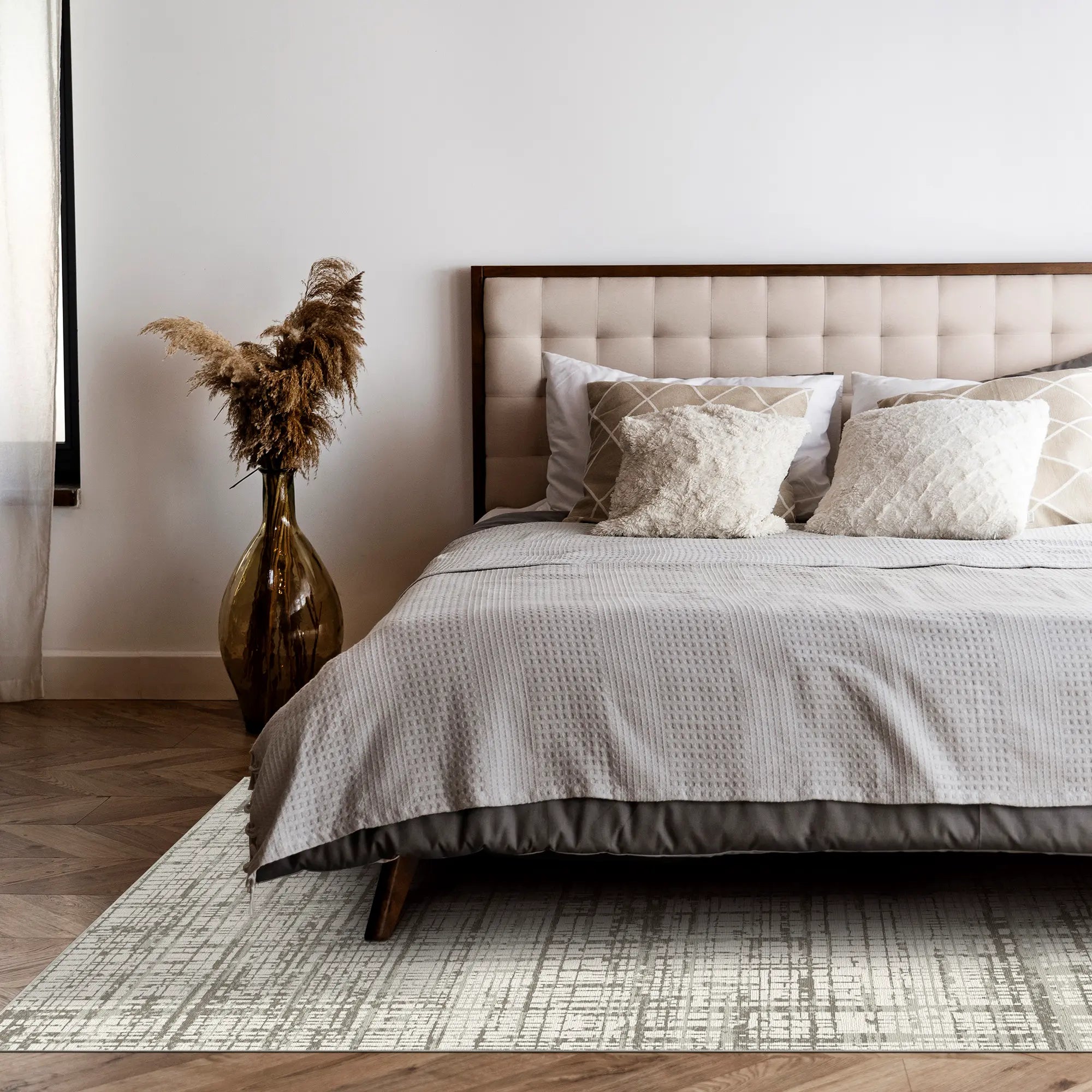 Metropolitan Lattice Architectural Rug