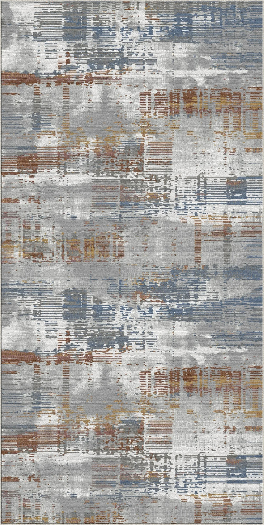 Tappeto Industriale Glitch Deriva Tettonica
