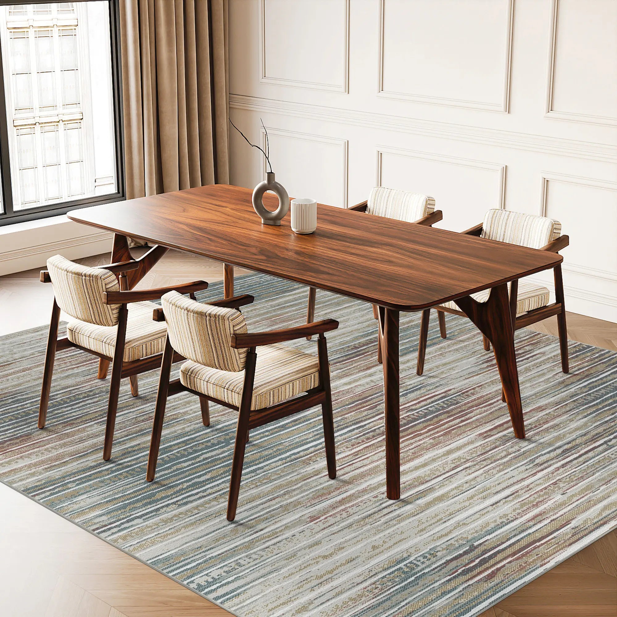 Canyon Stratum Multi Industrial Rug