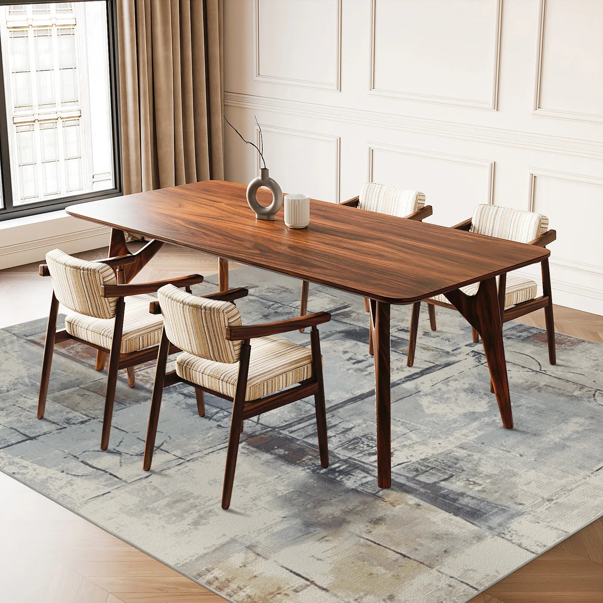 Urban Gallery Block Abstract Rug