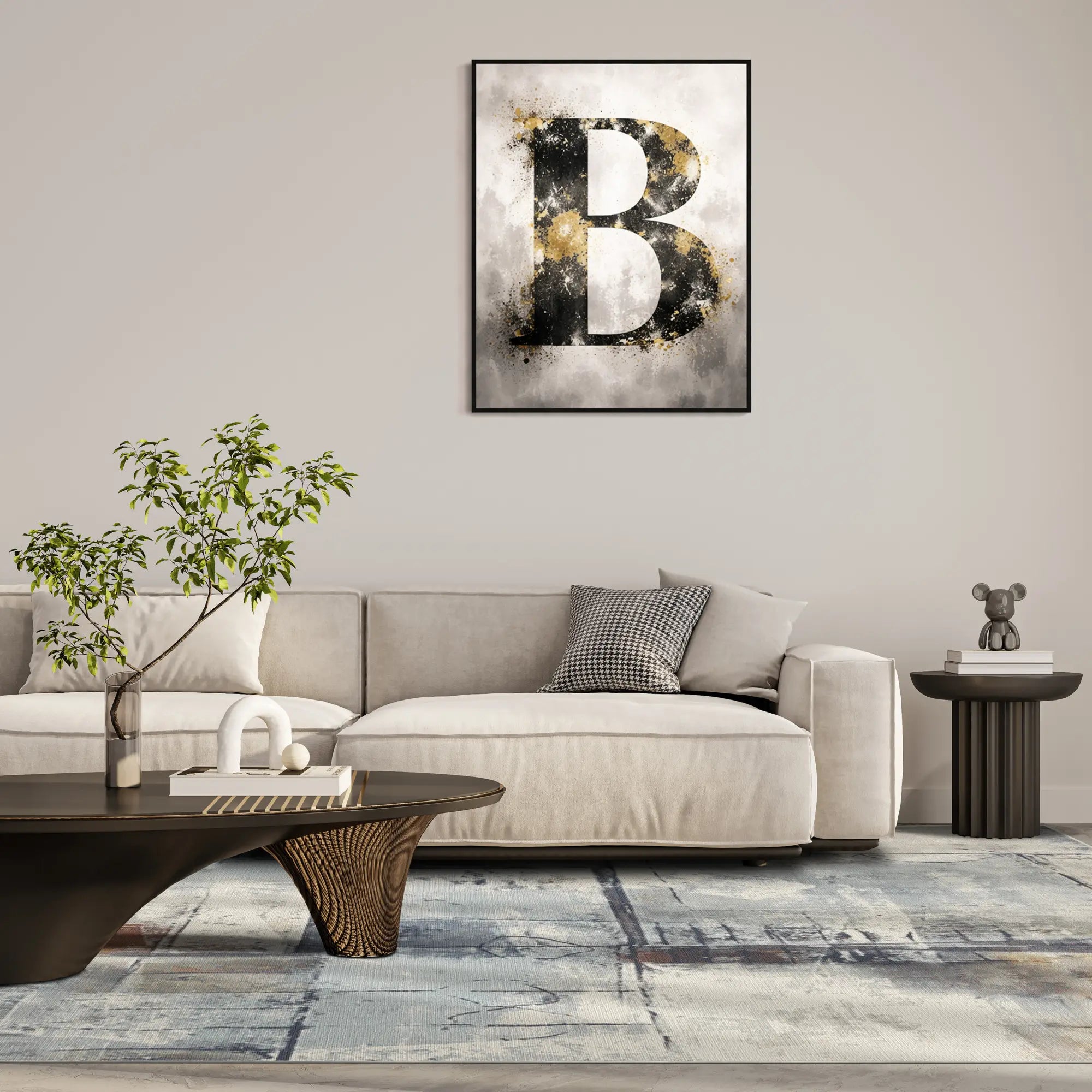 Urban Gallery Block Abstract Rug