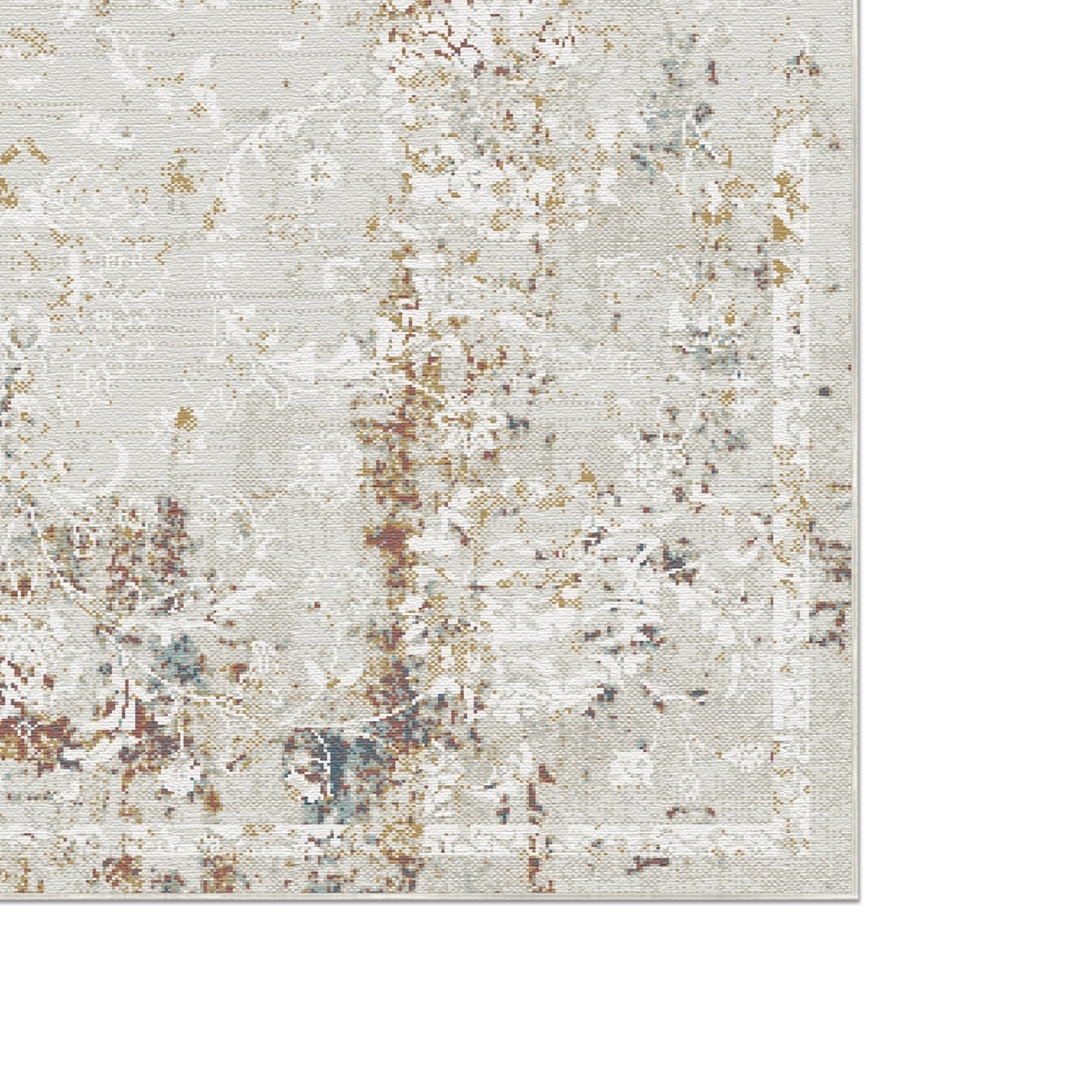Aurelian Heritage Distressed Damask Rug
