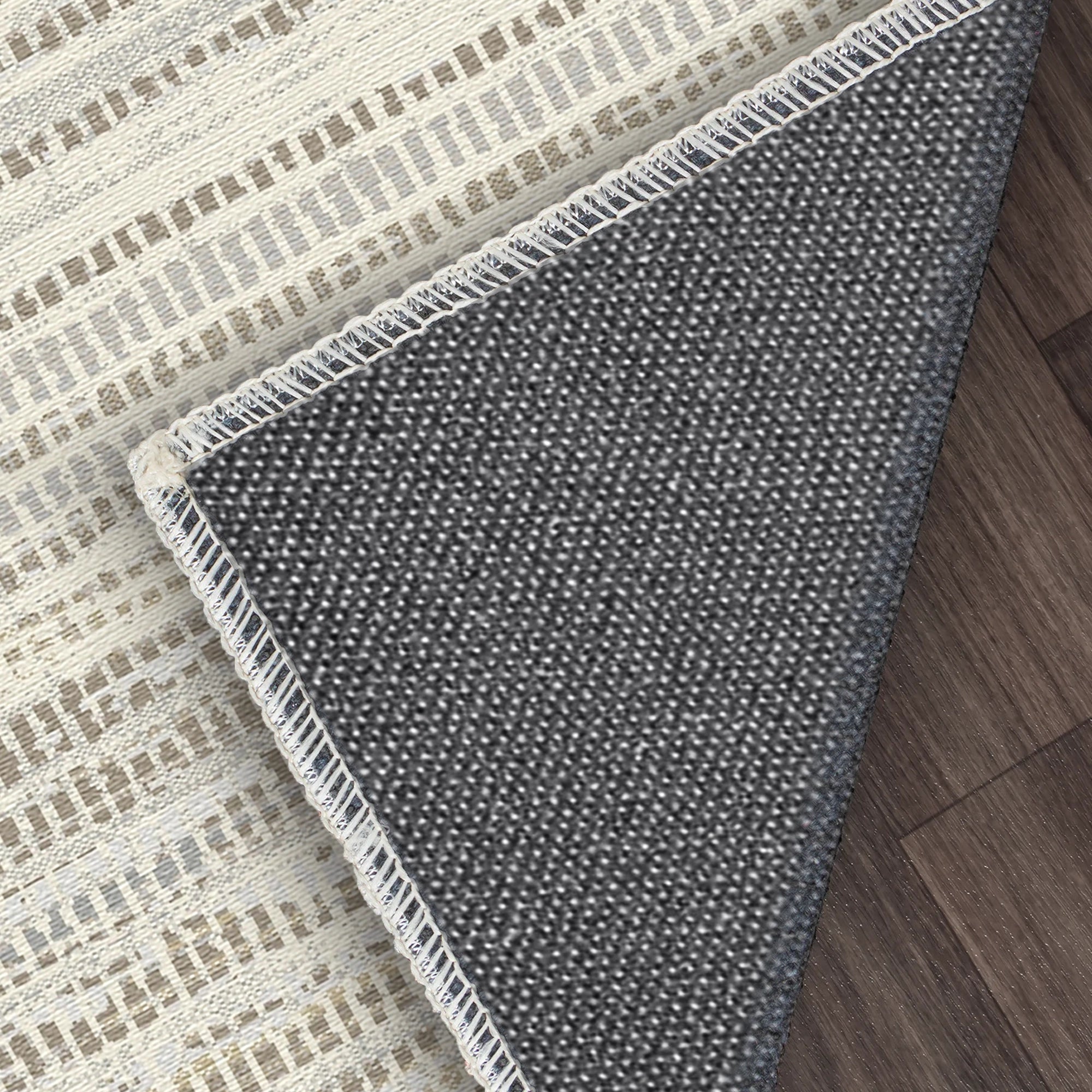 Dune Linear Minimalist Abstract Rug