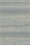 Coastal Horizon Linear Abstract Rug Steel Blue