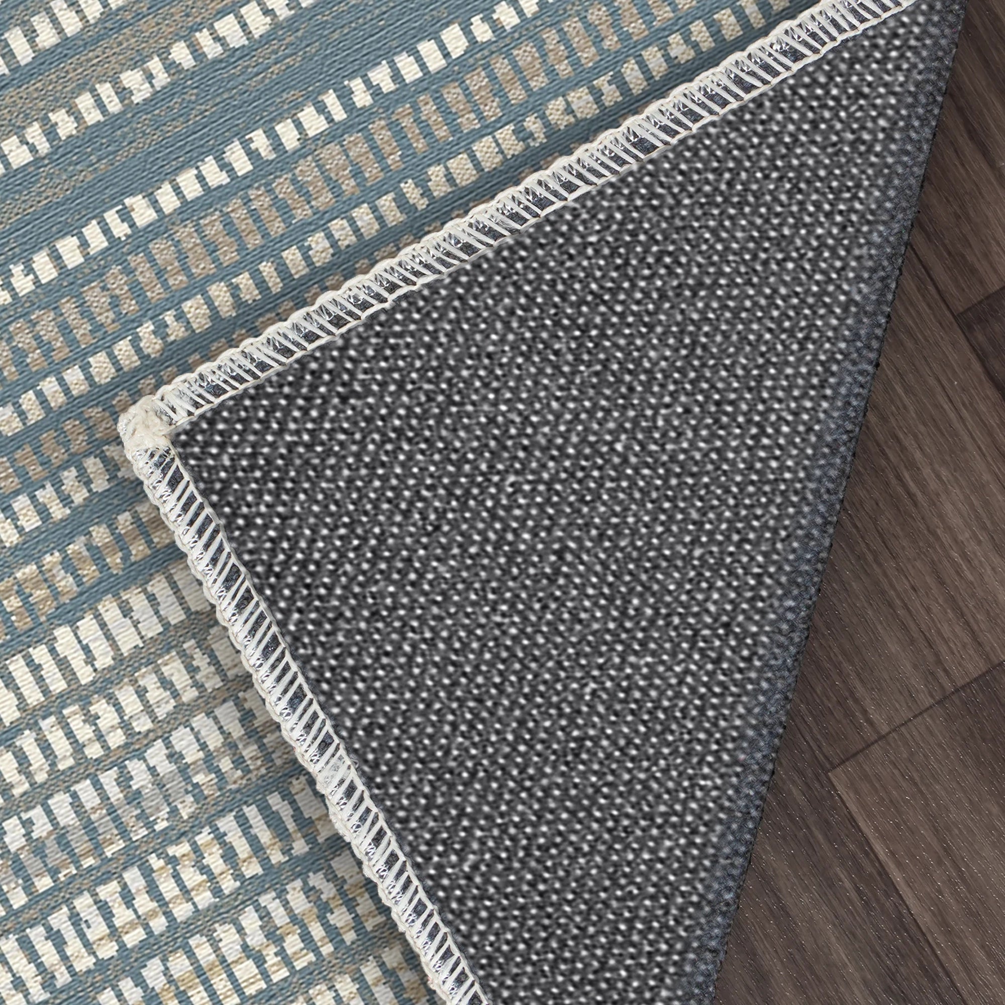 Tappeto Astratto Lineare Orizzonte Costiero