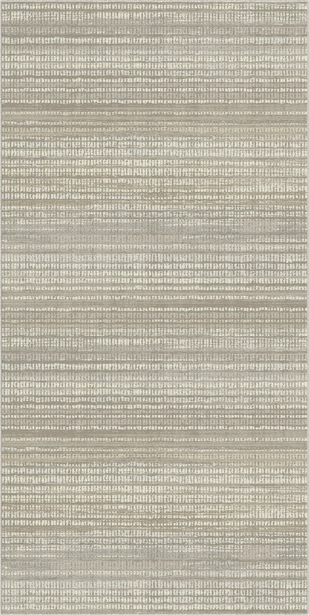 Tappeto Minimalista Taupe Striato