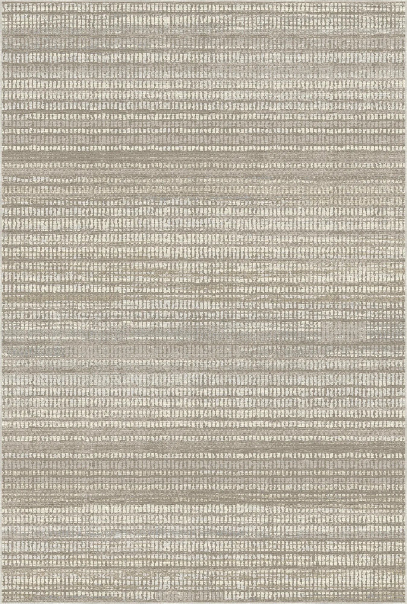 Stria Taupe Minimalist Rug
