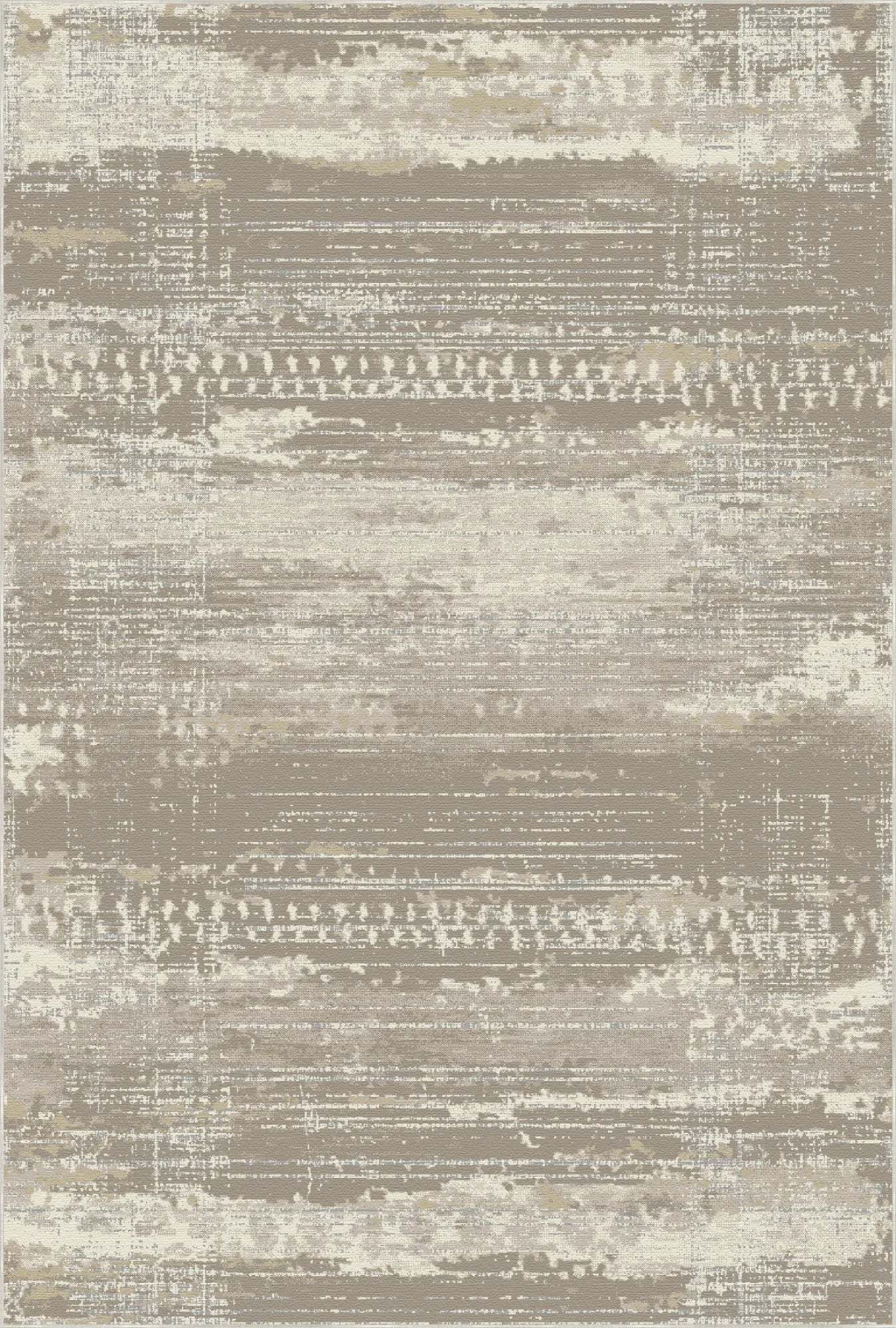 Taupe Strata Distressed Rug