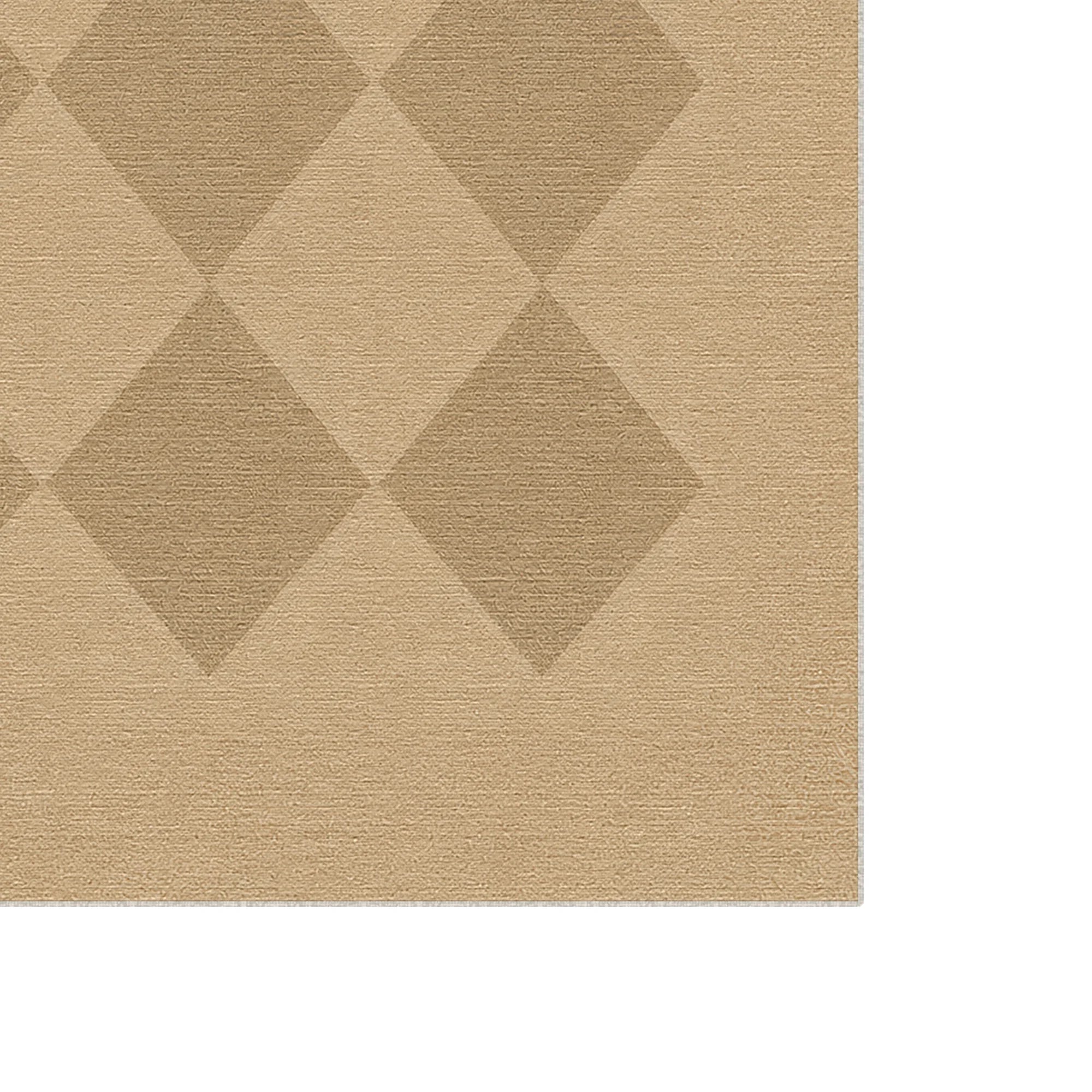 Tappeto moderno effetto juta Argyle