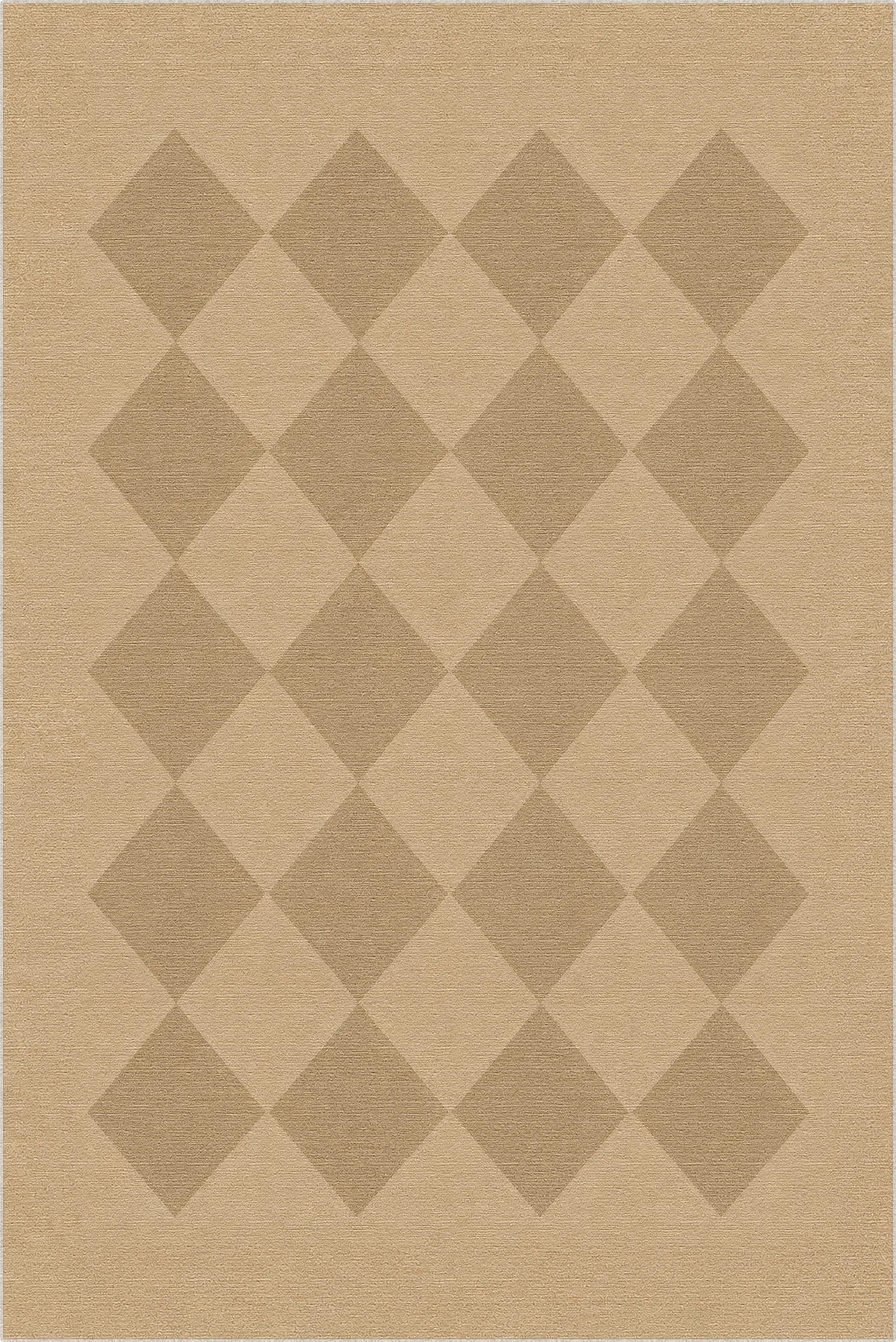 Tappeto moderno effetto juta Argyle
