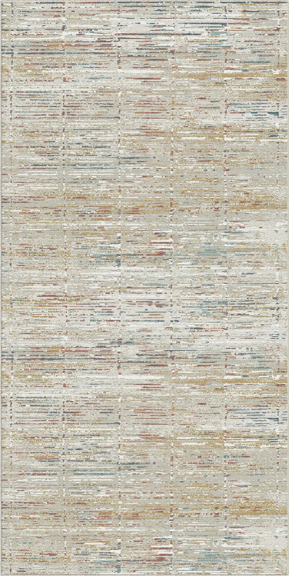 Tappeto Astratto Lineare Griglia Luminosa