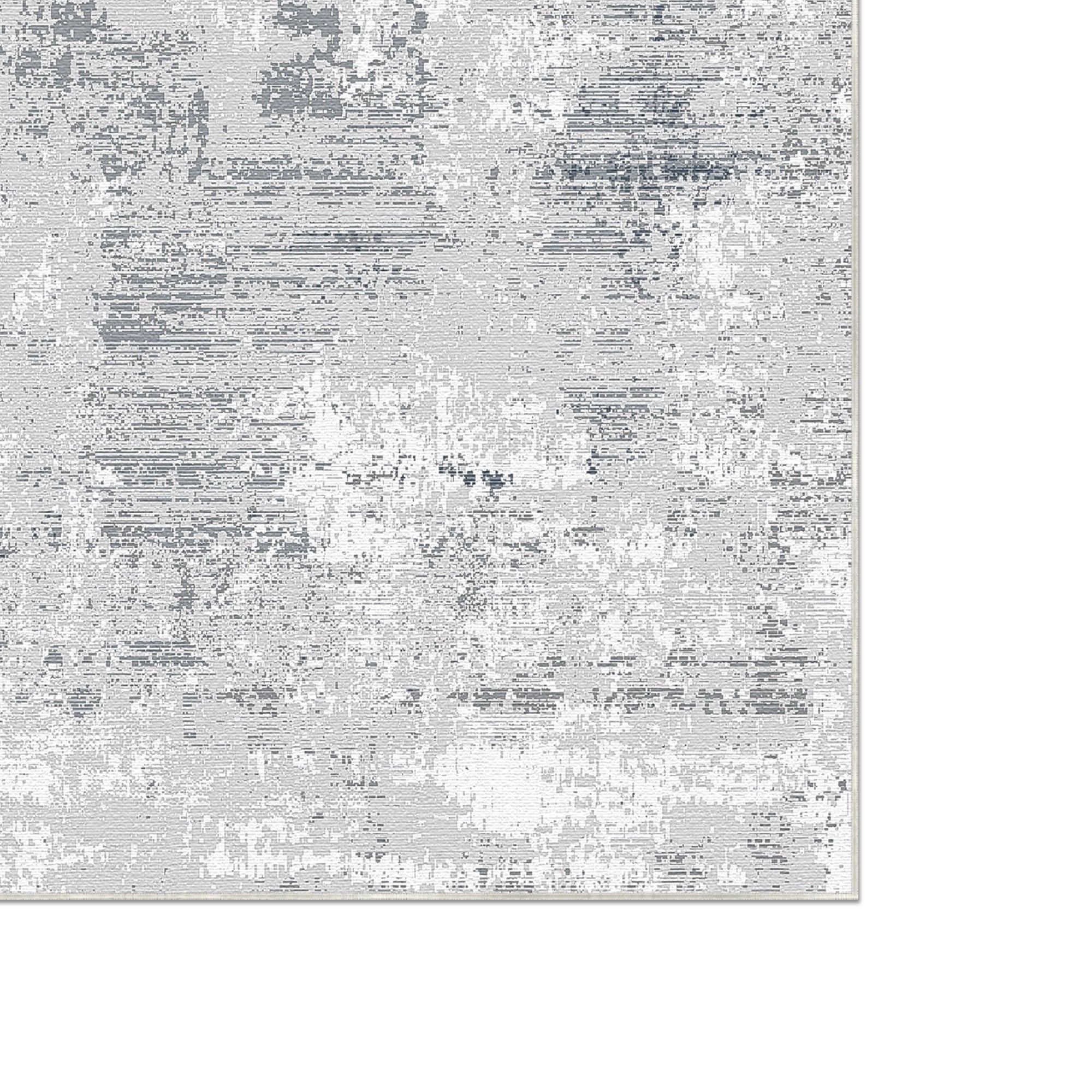 Arctic Stone Washable Abstract Rug