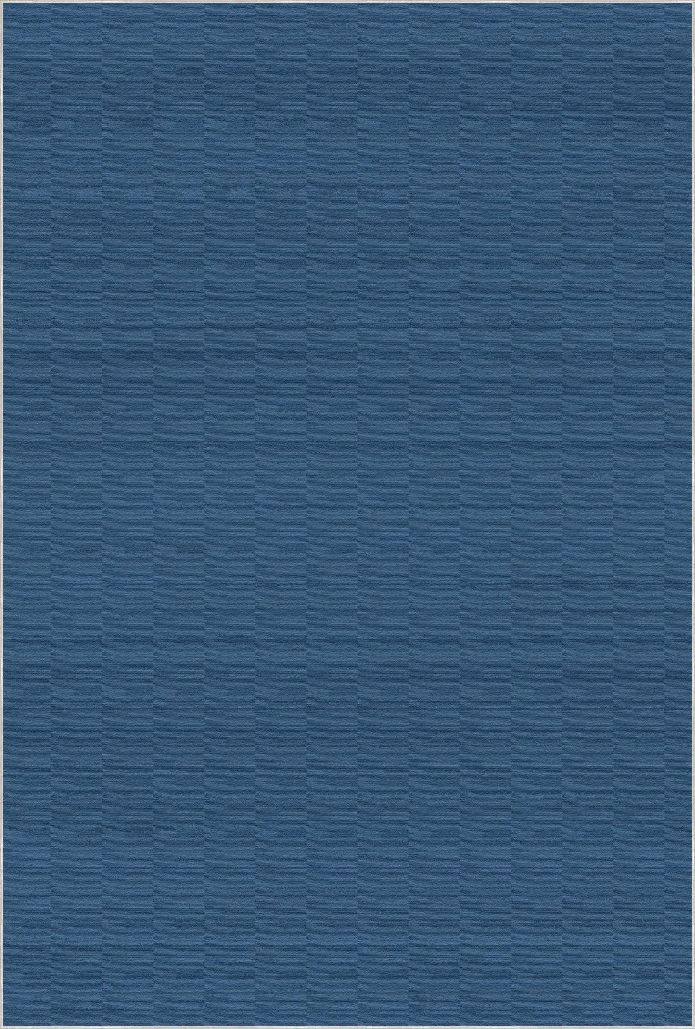 Azure Horizon Textured Washable Rug