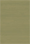Verdant Horizon Linear Textured Rug Olive Green