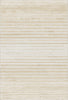Sandstone Beige Linear Textured Rug 