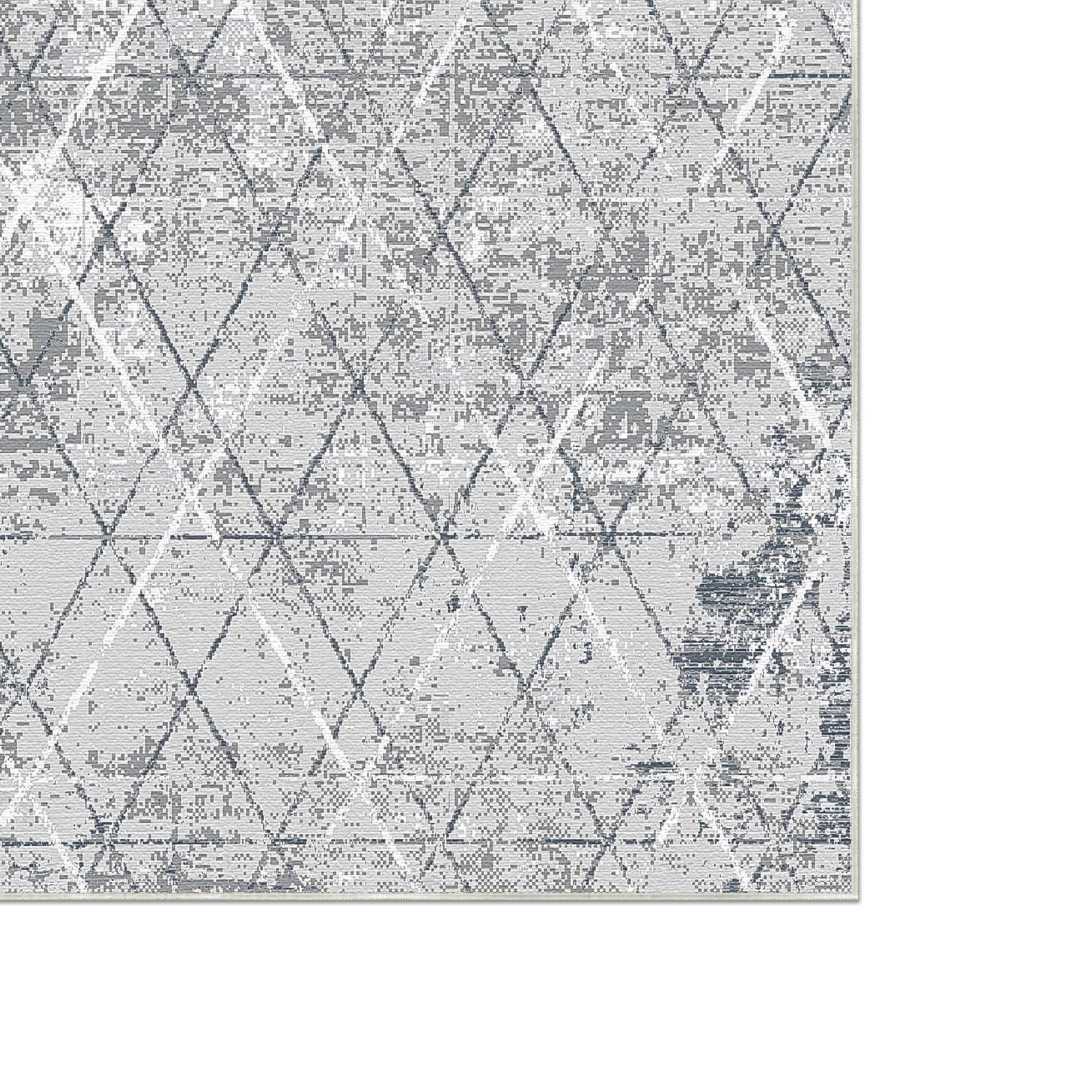 Diamond Frost Distressed Rug