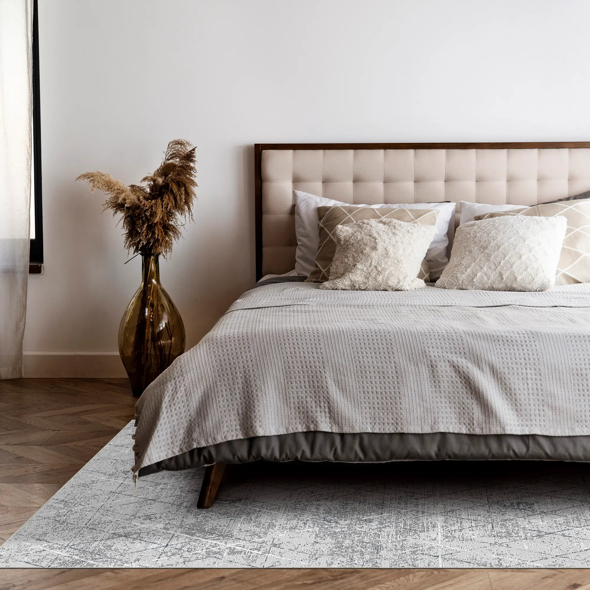 Diamond Frost Distressed Rug