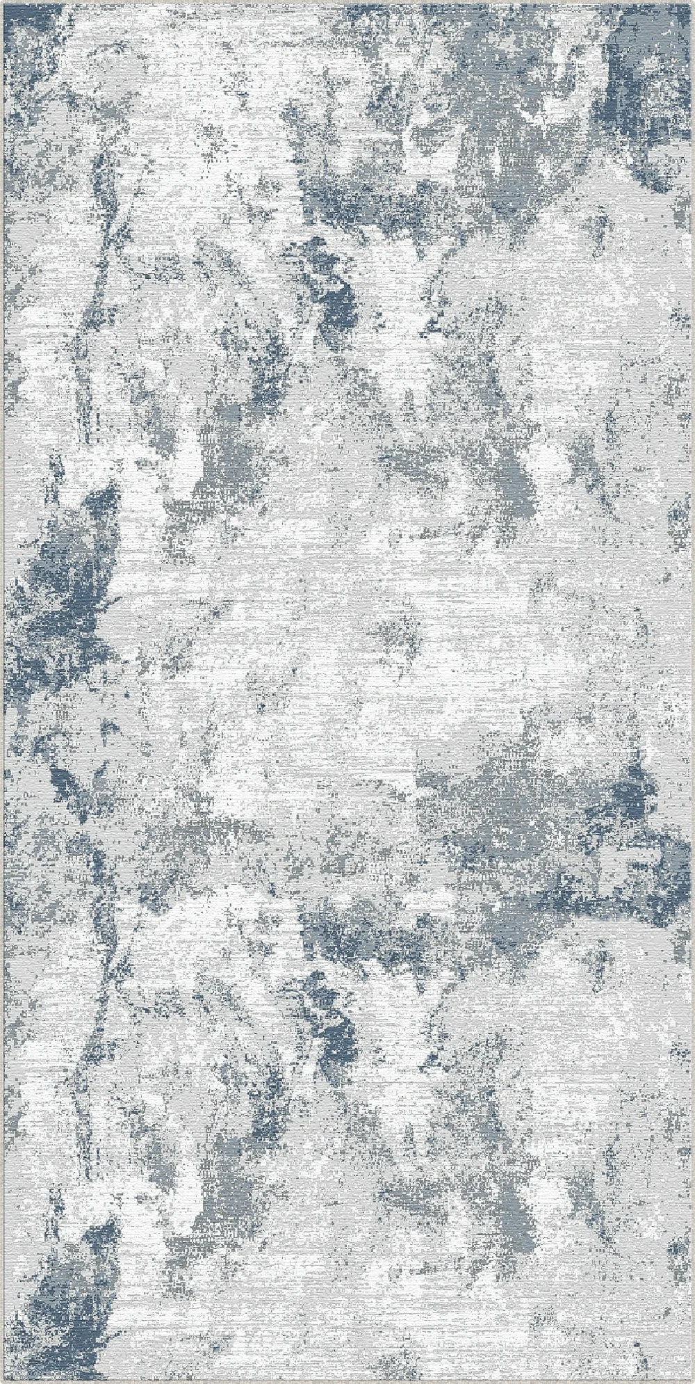 Tappeto Astratto Usurato Nebbia Celestiale