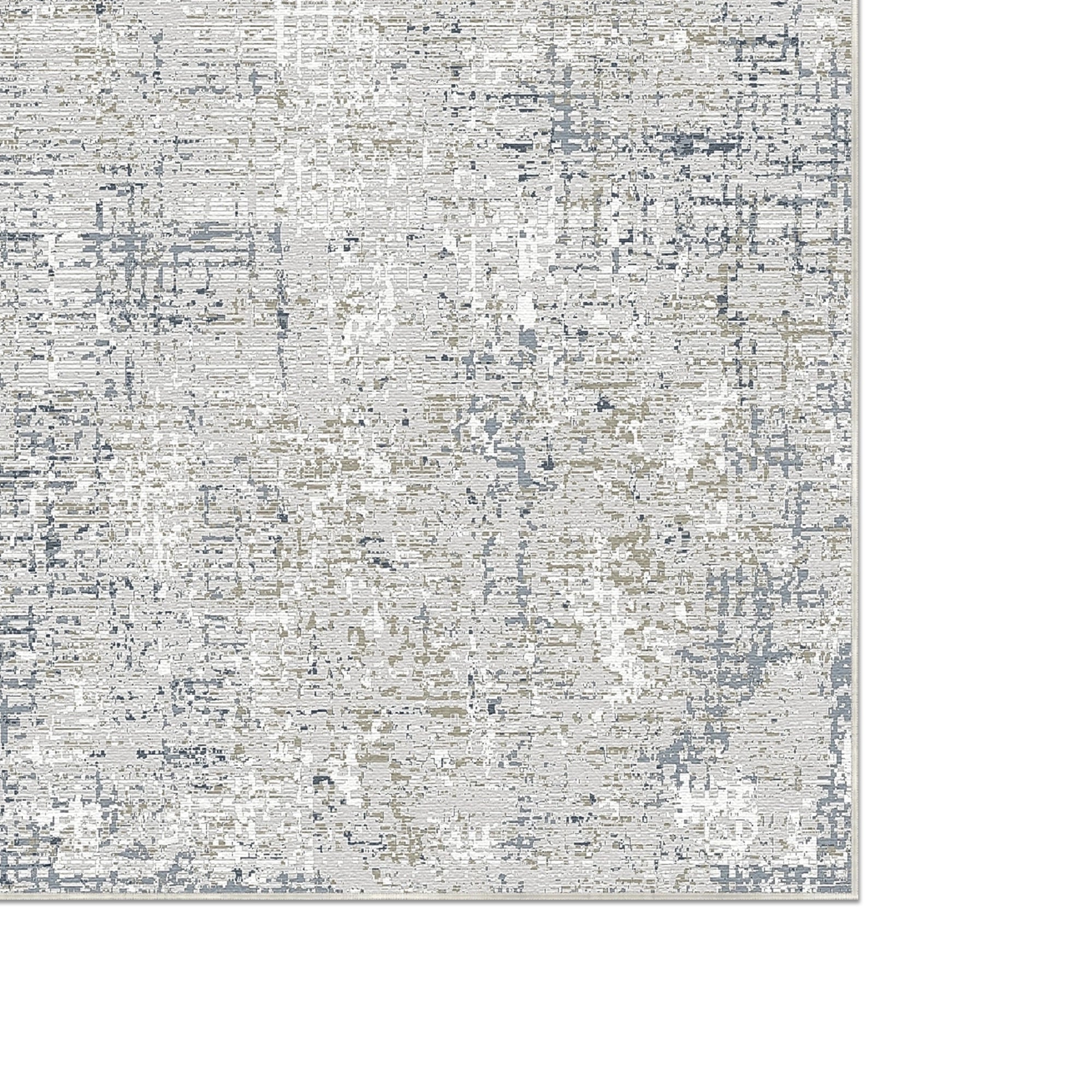 Celestial Grid Abstract Washable Rug
