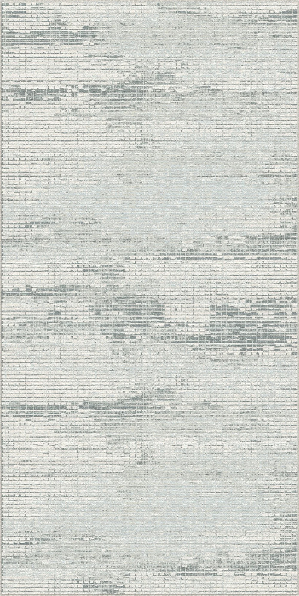 Tappeto Astratto a Mosaico Matrice Argento