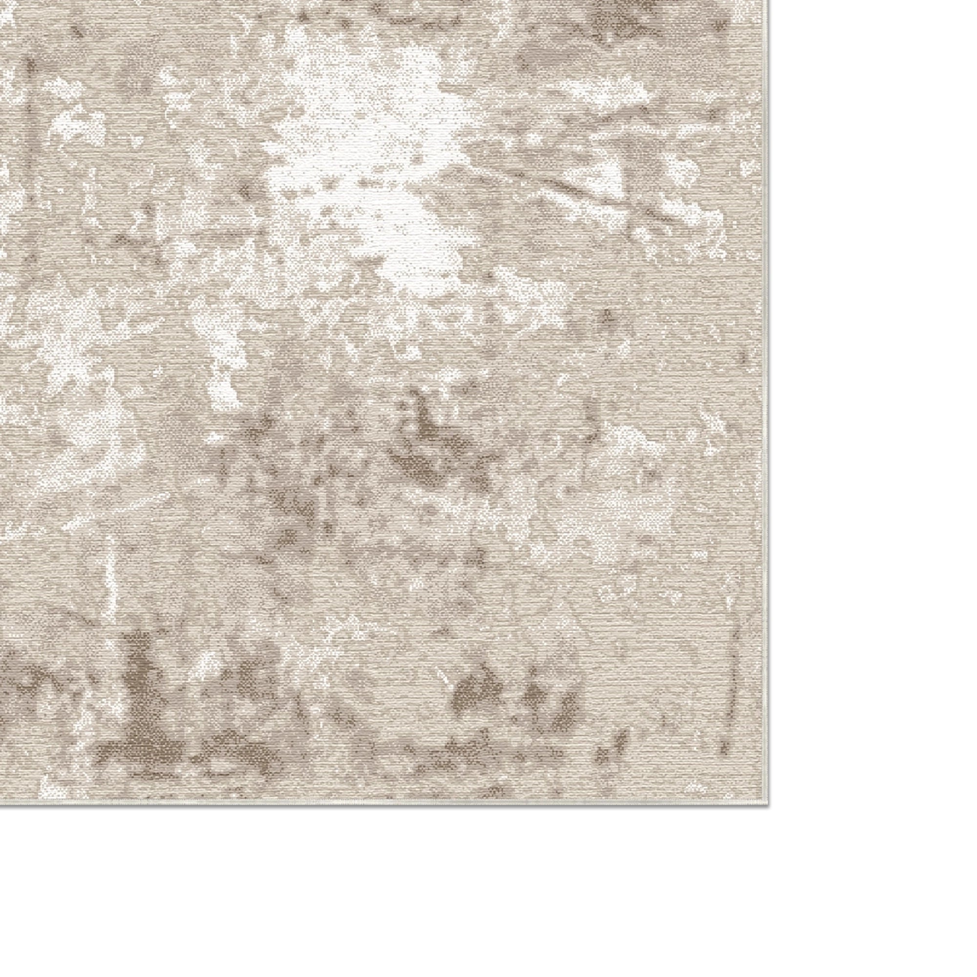 Antique Cloud Beige Abstract Rug