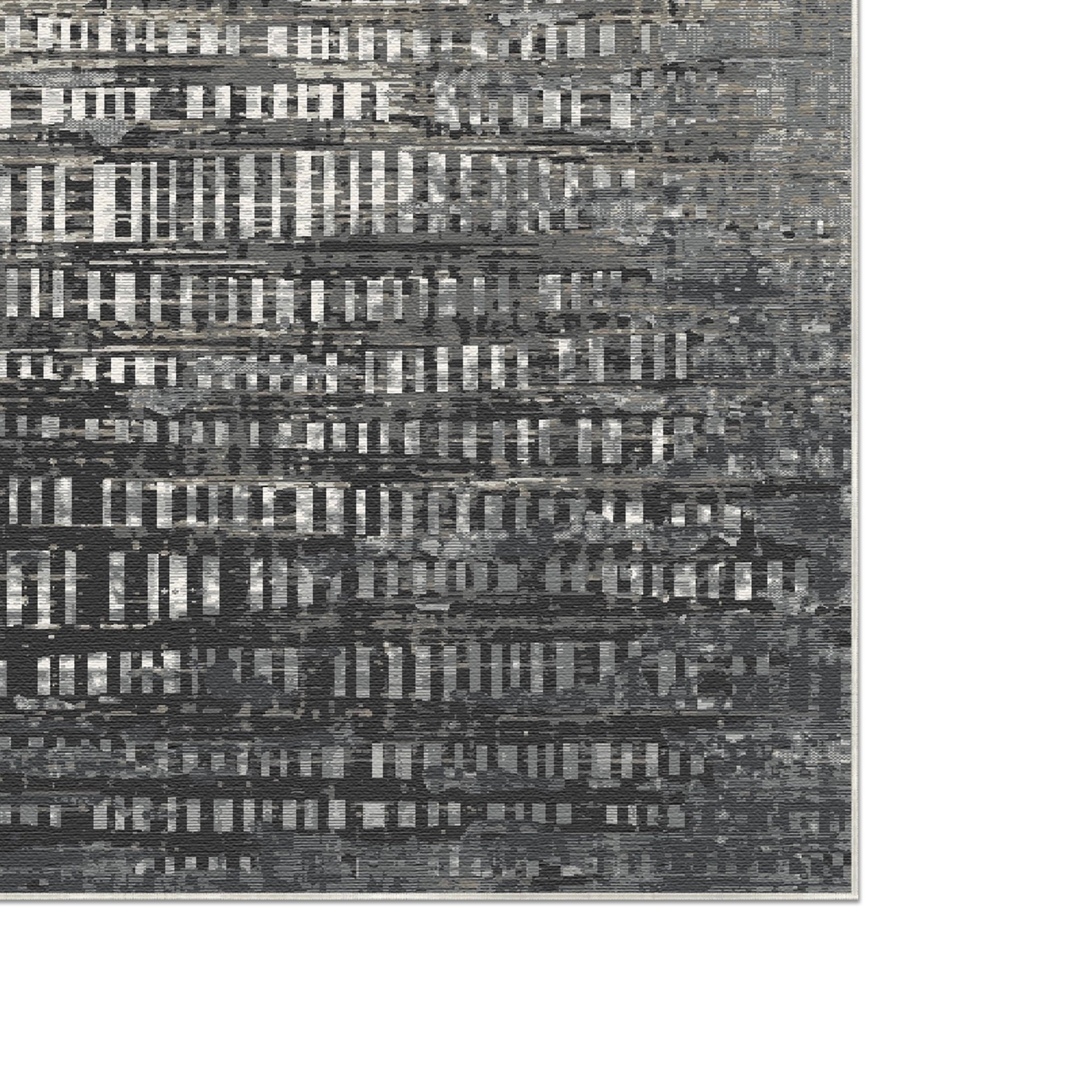 Slate Signal Digital Glitch Rug
