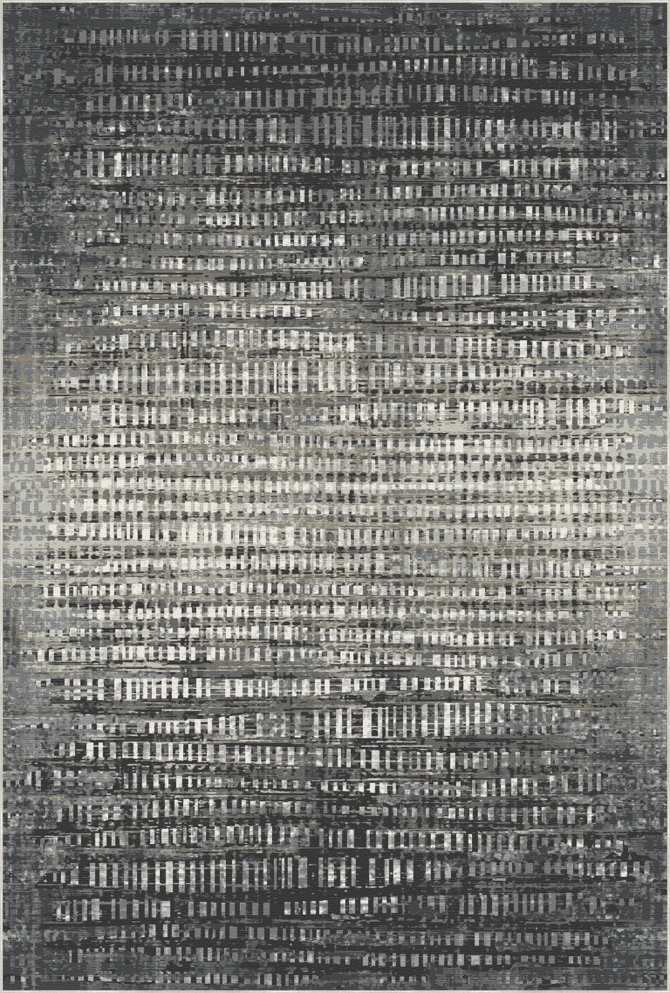 Slate Signal Digital Glitch Rug