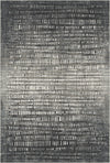 Slate Signal Digital Glitch Rug Gray
