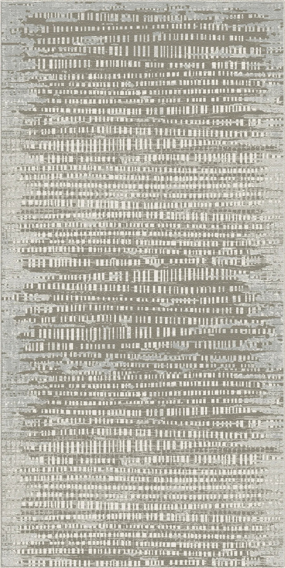 Tappeto Glitch Digitale Segnale Taupe