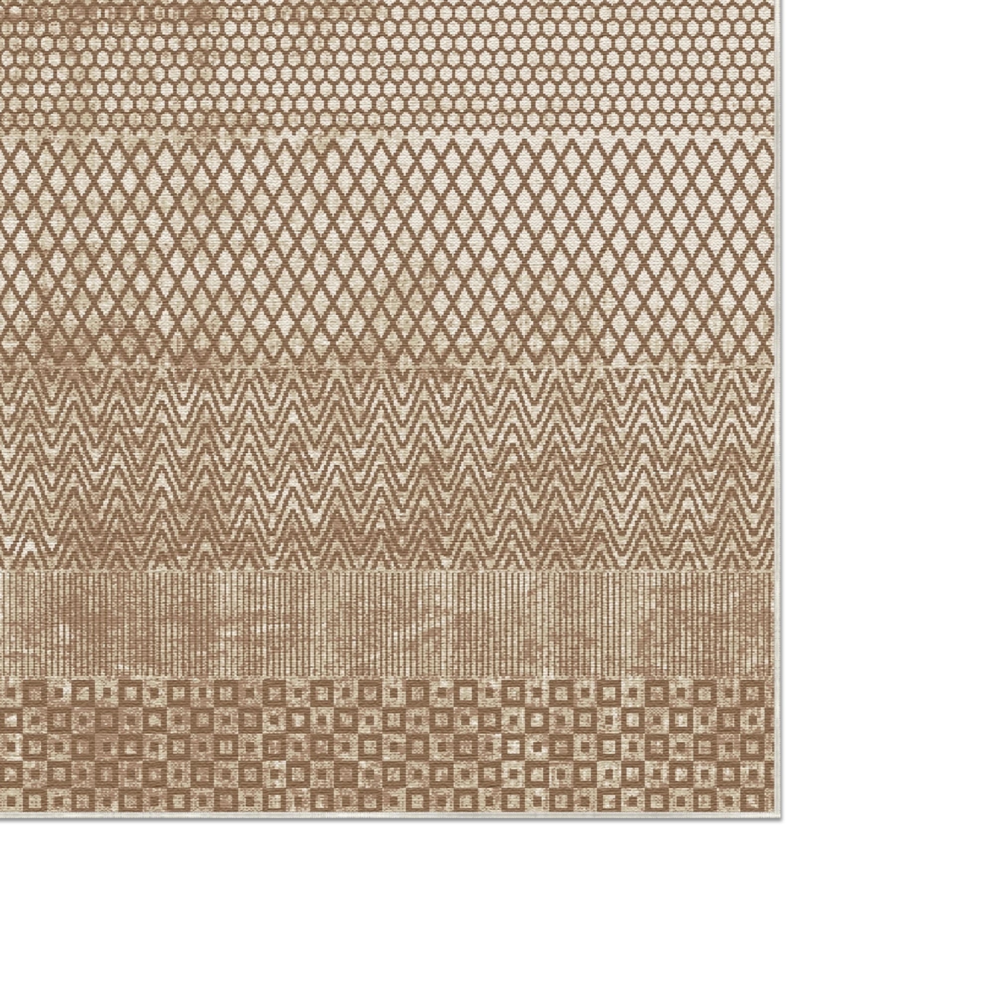 Terra Canyon Banded Geometric Rug
