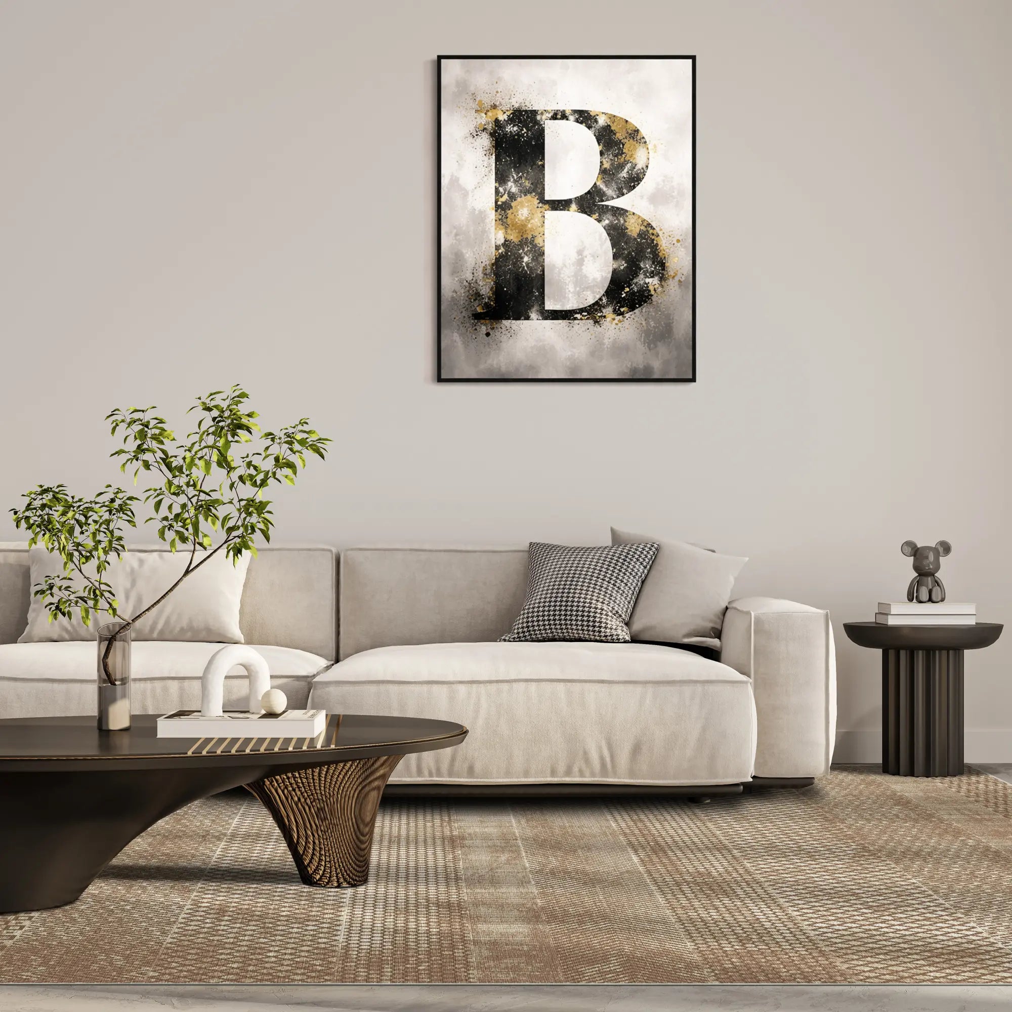 Terra Canyon Banded Geometric Rug