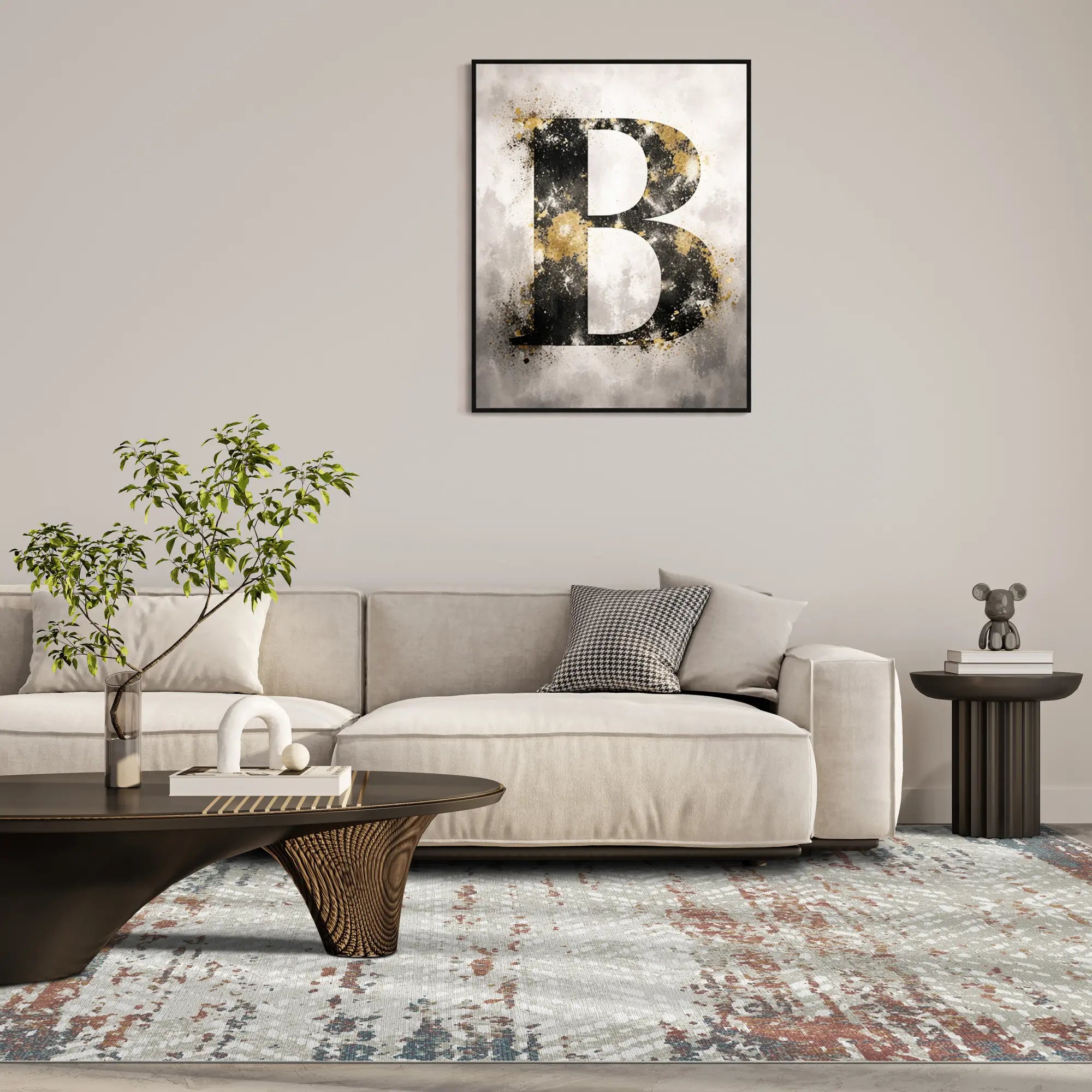 Terra Patina Tribal Distressed Rug